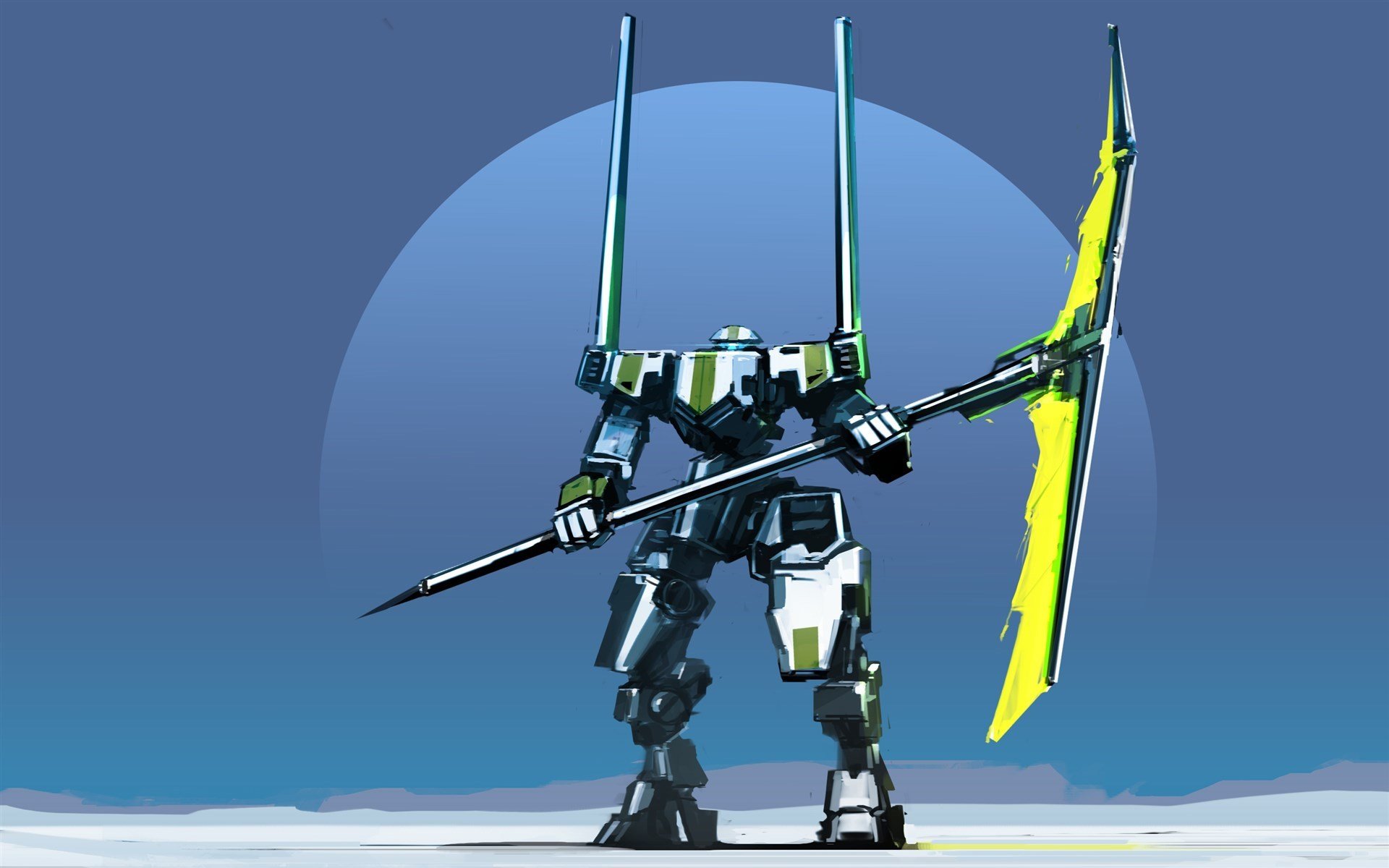 炫酷时尚,手绘,机器人