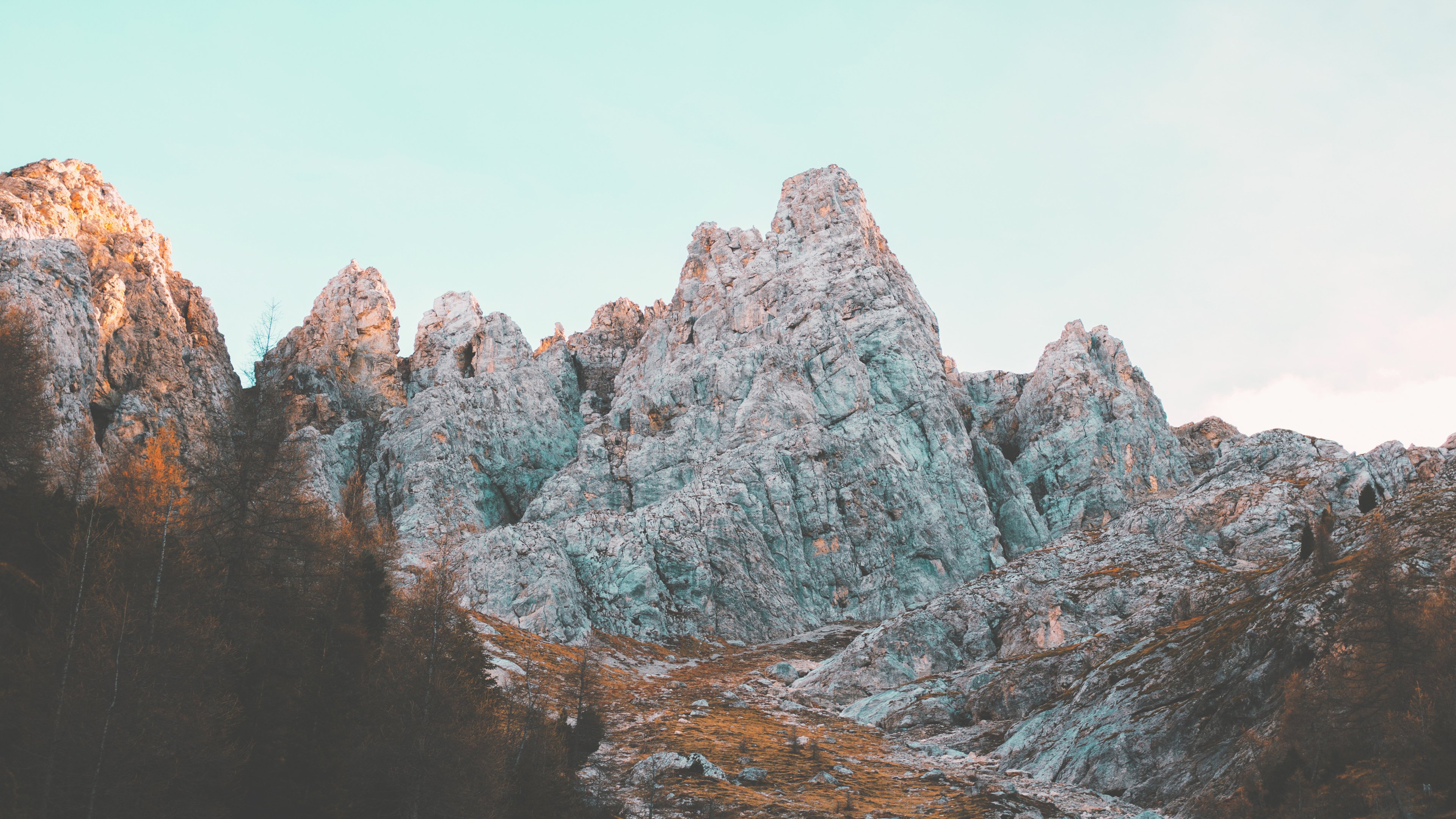 4K,风景,山峰,山川