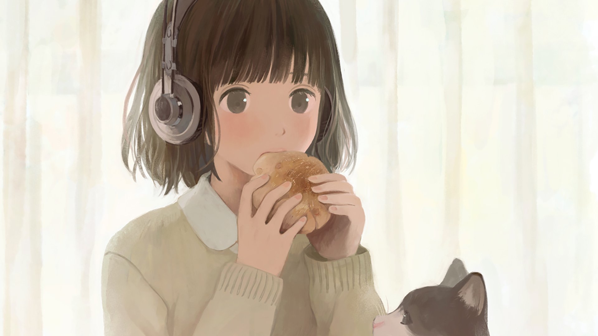 动漫,卡通,手绘,少女