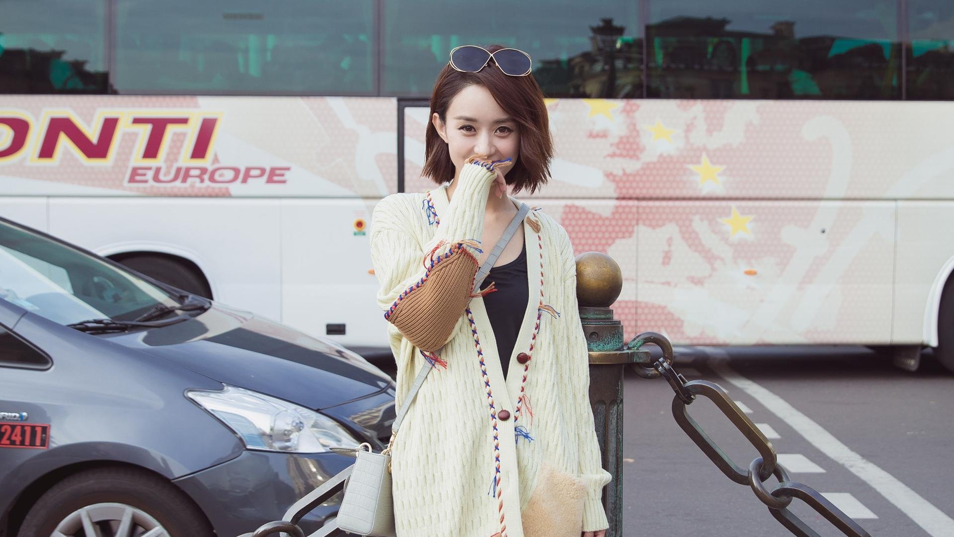 明星,美女,赵丽颖