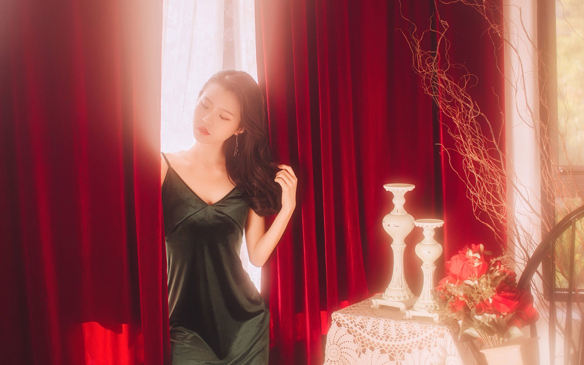 美女,模特,性感