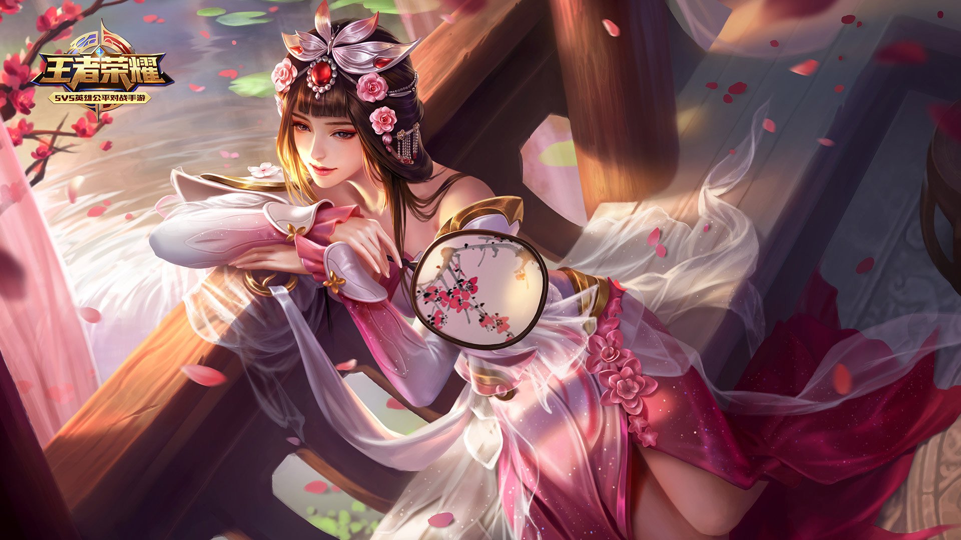 游戏,王者荣耀,甄姬,游园惊梦