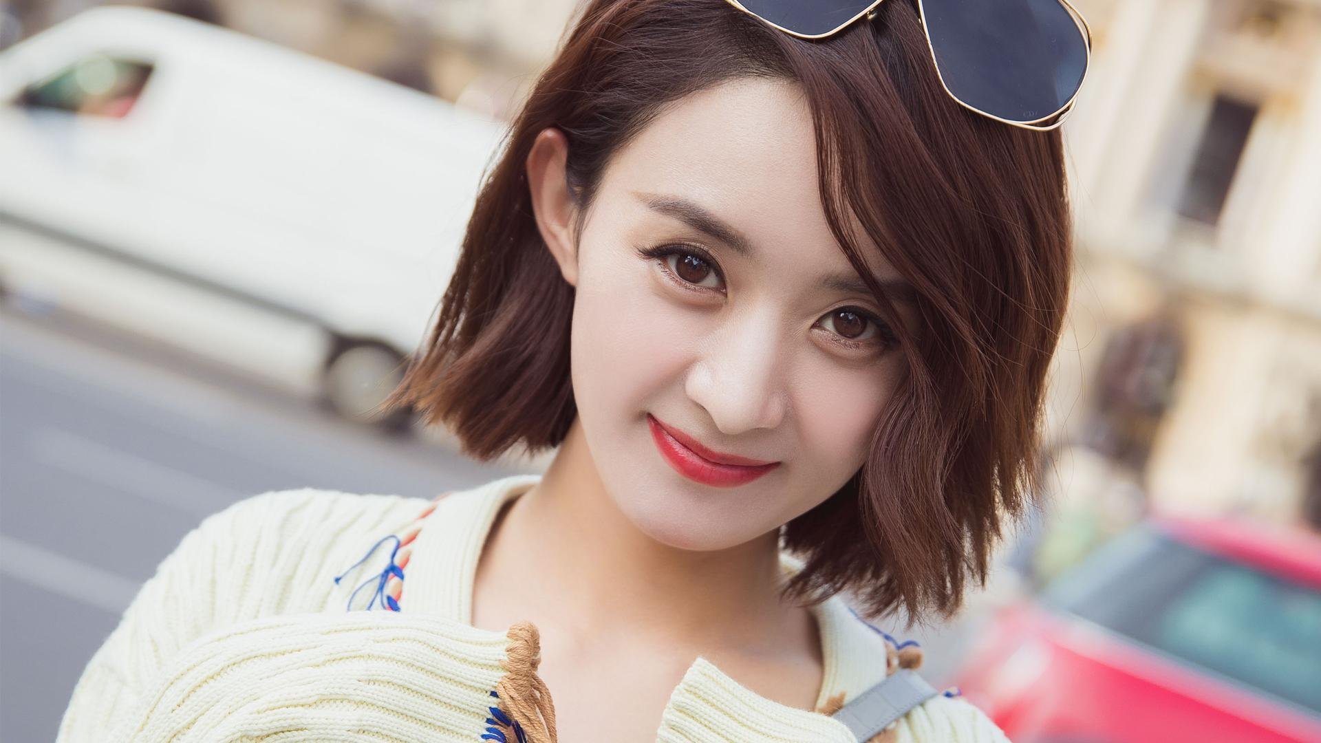 明星,美女,赵丽颖