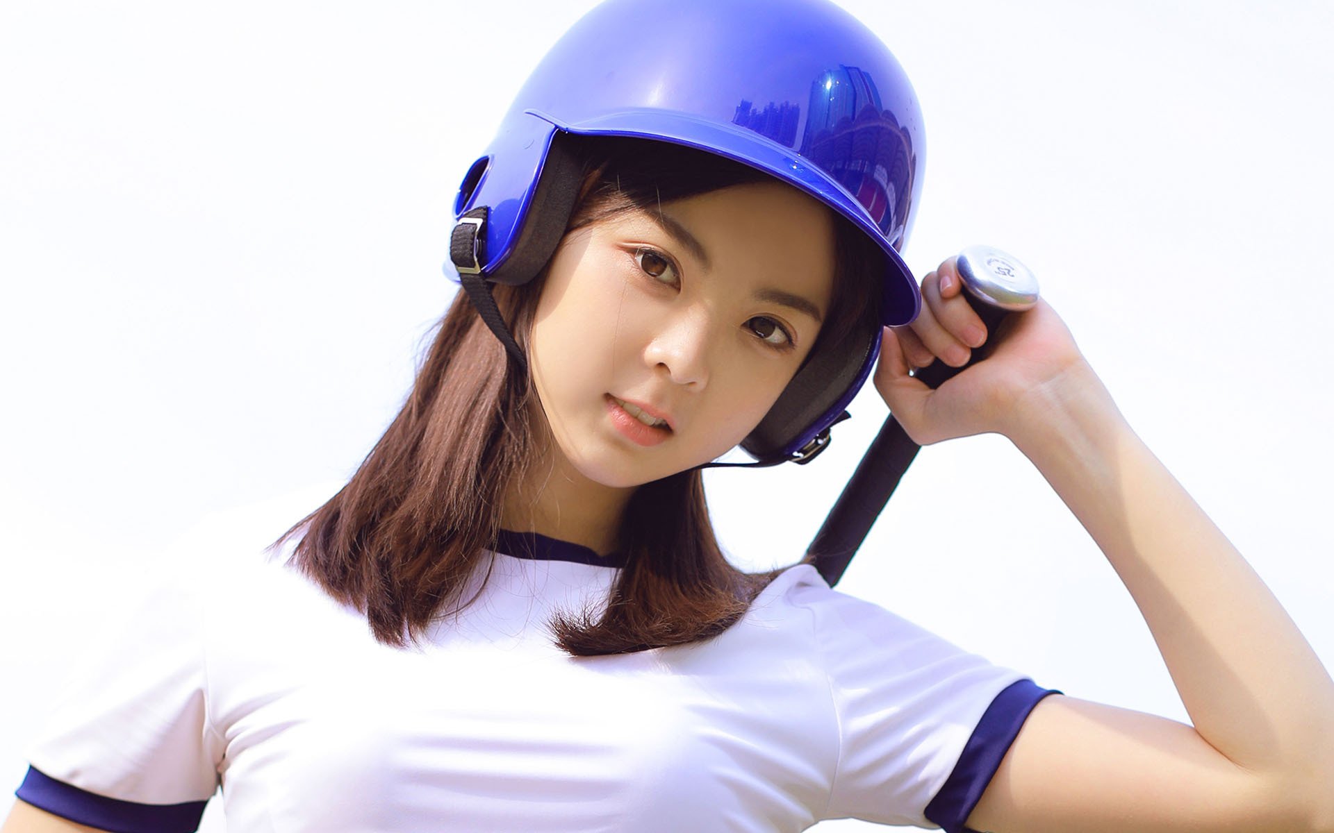 美女,模特,棒球,少女