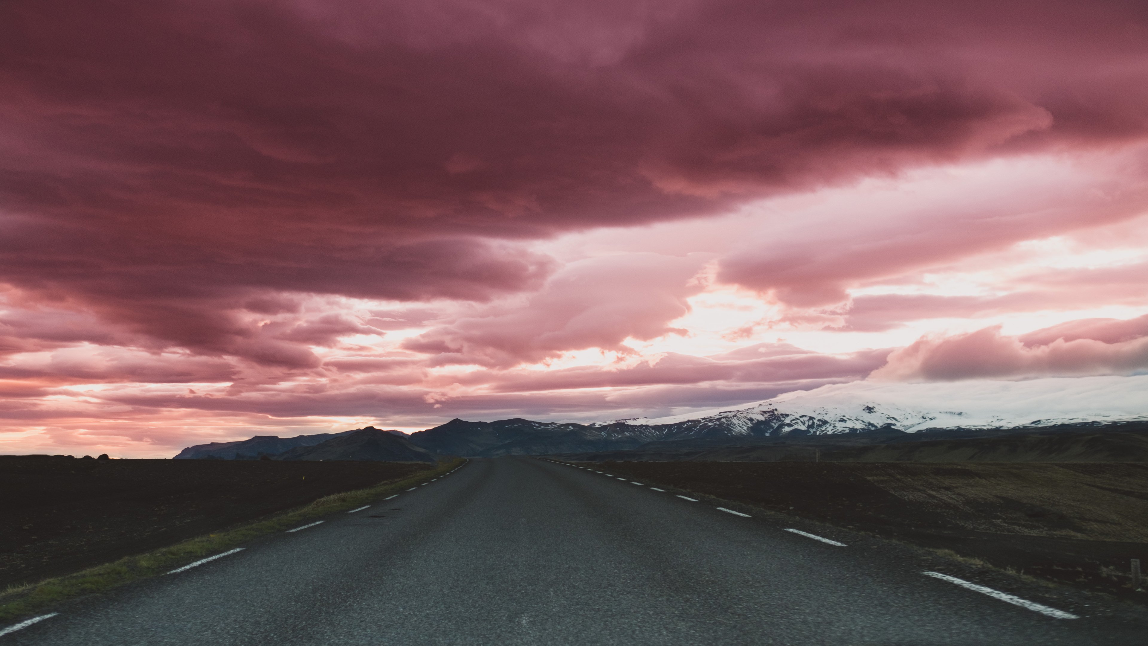 4K,风景,道路,公路