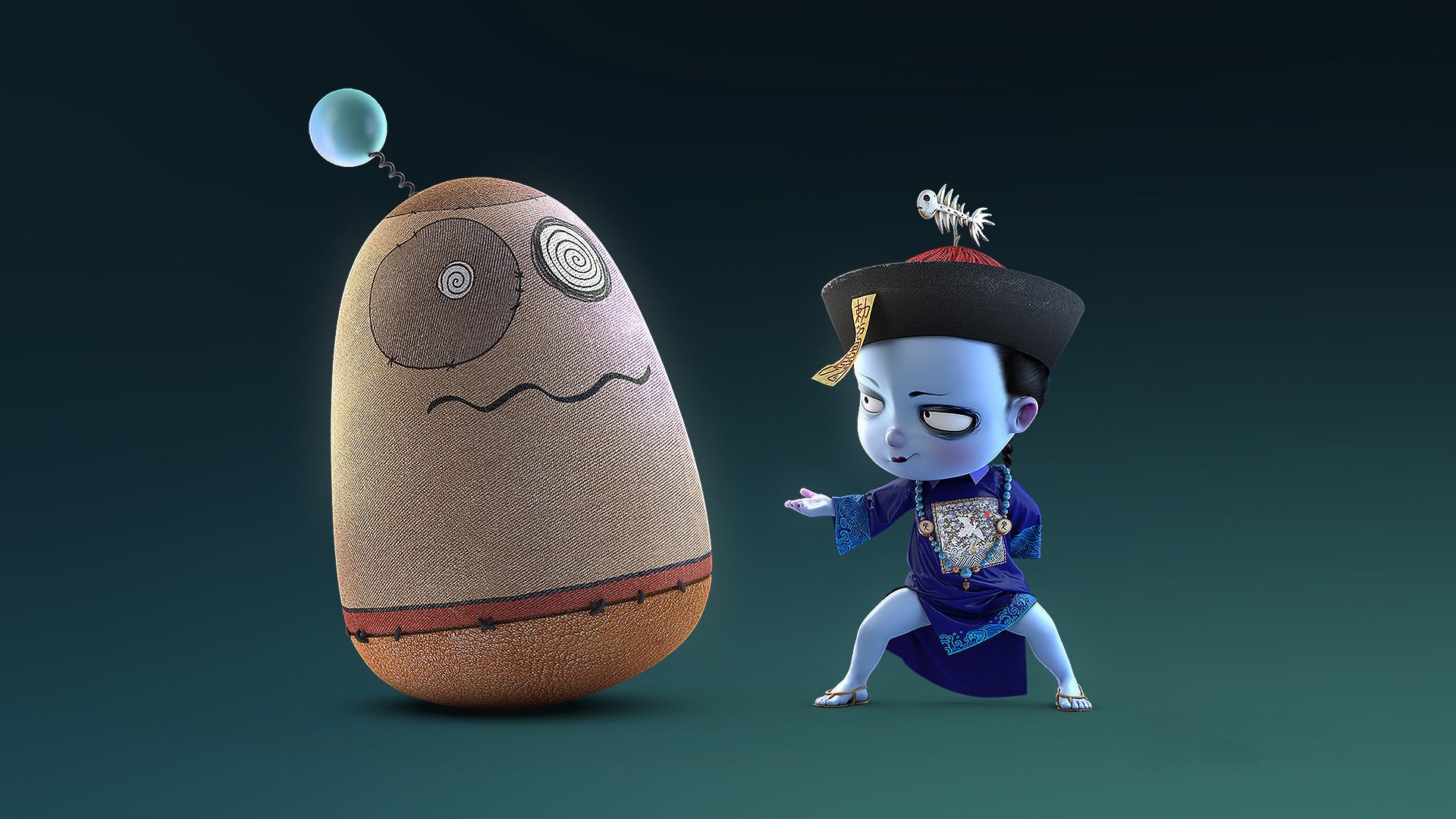 动漫,国漫,僵小鱼