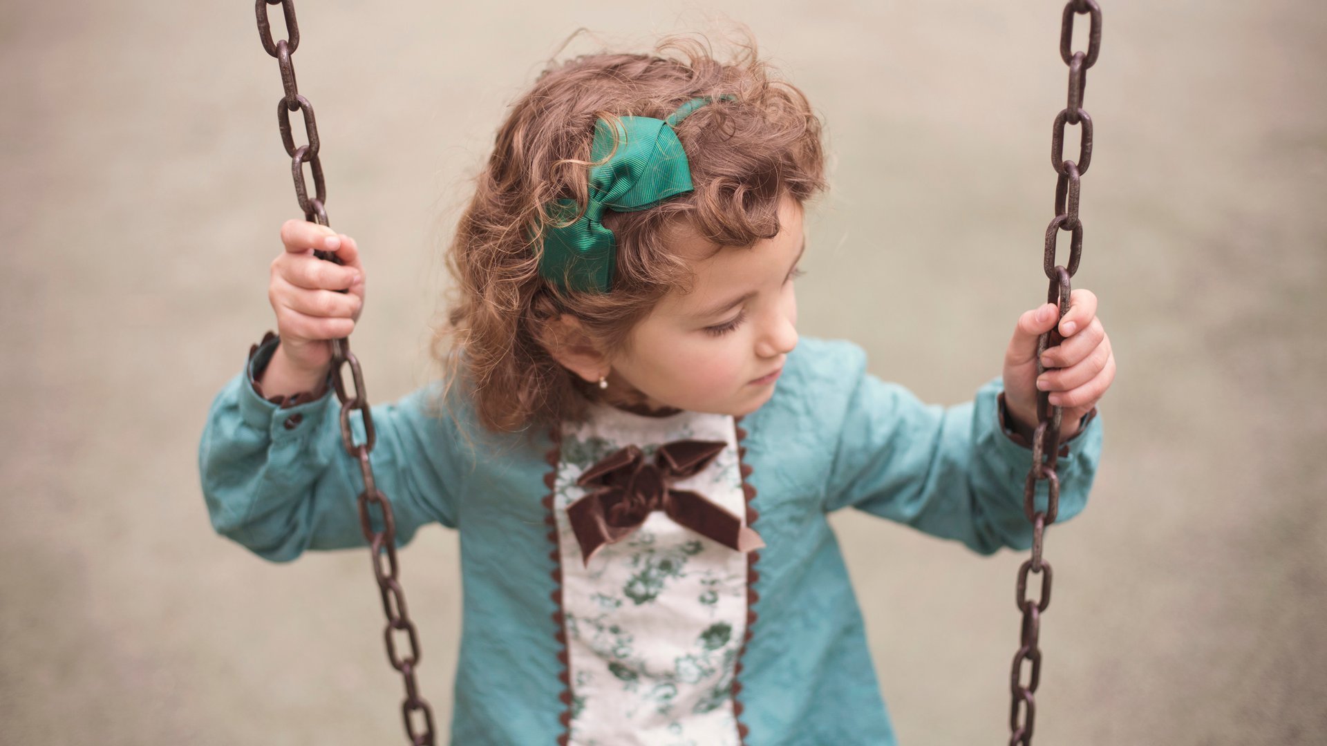 baby,外国小孩,秋千