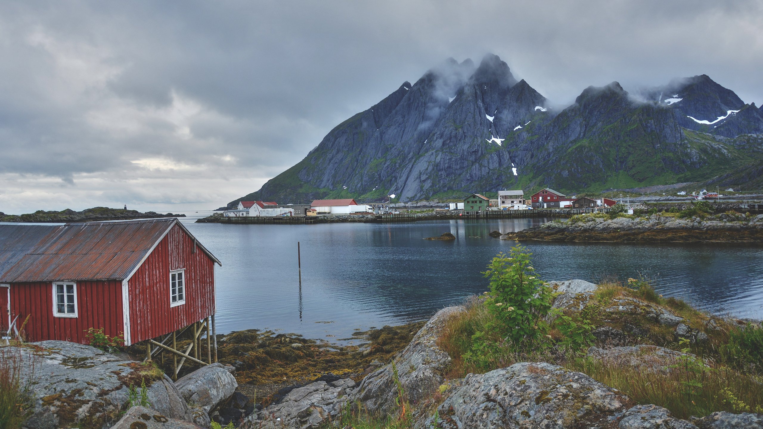 风景,自然风光,挪威,山峰