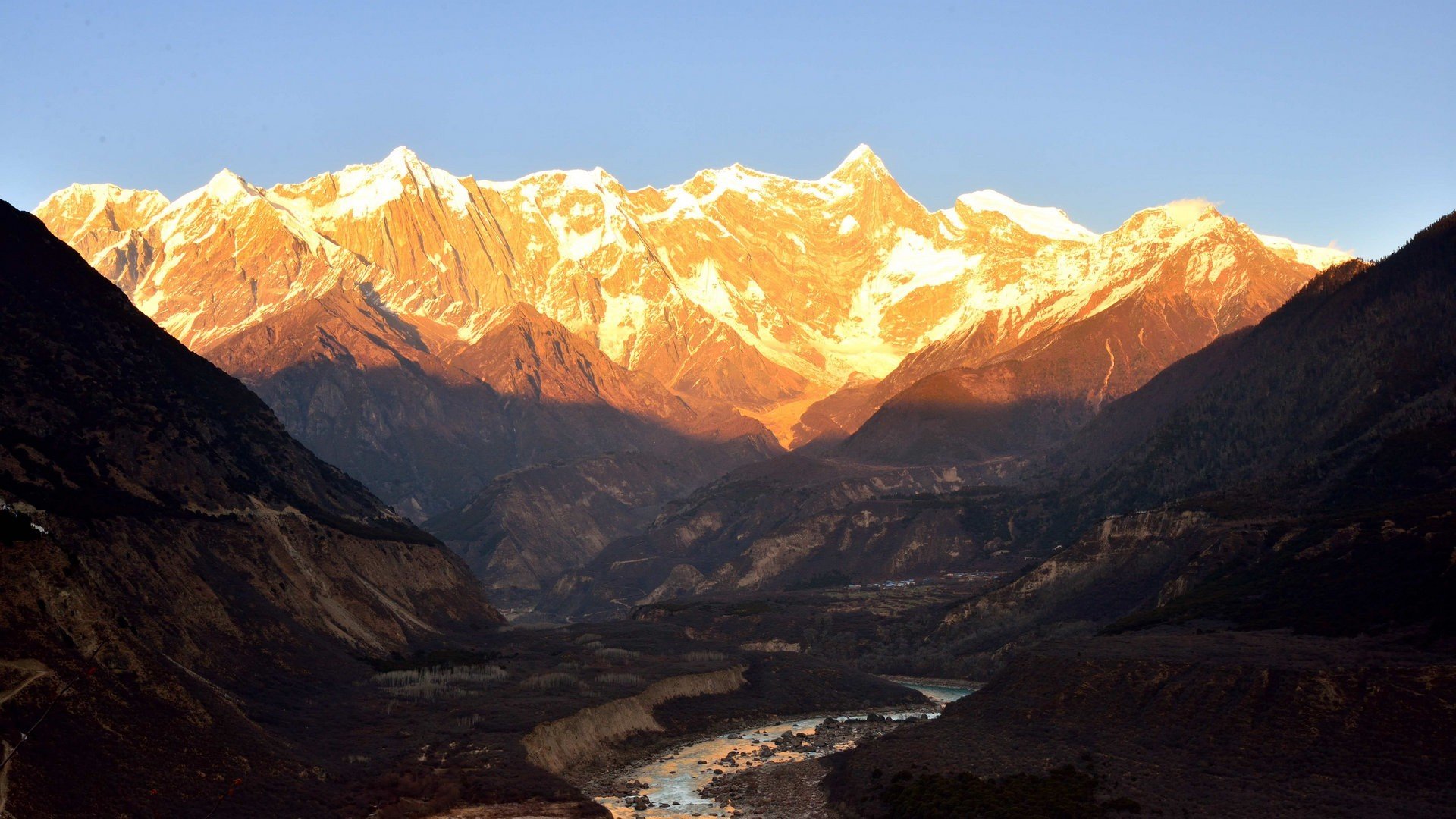 风景,高山,雪山