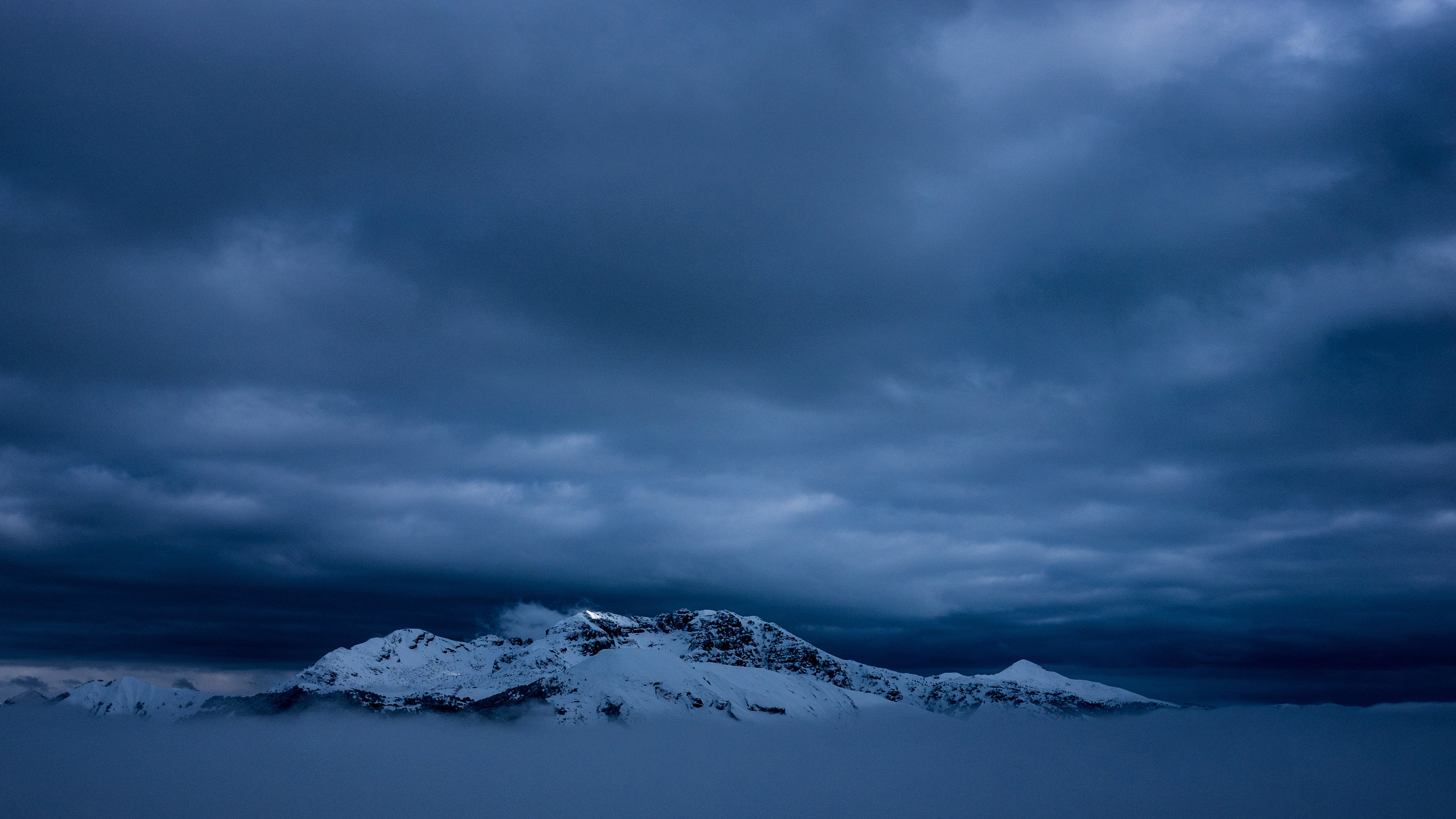 4K,风景,山峰,山川,云雾