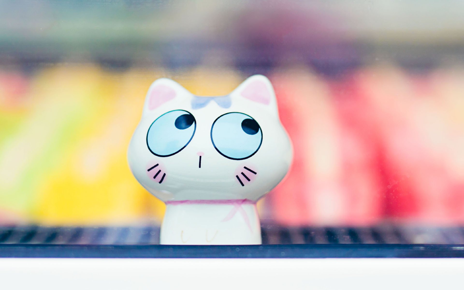 小清新,静物,手办,招财猫