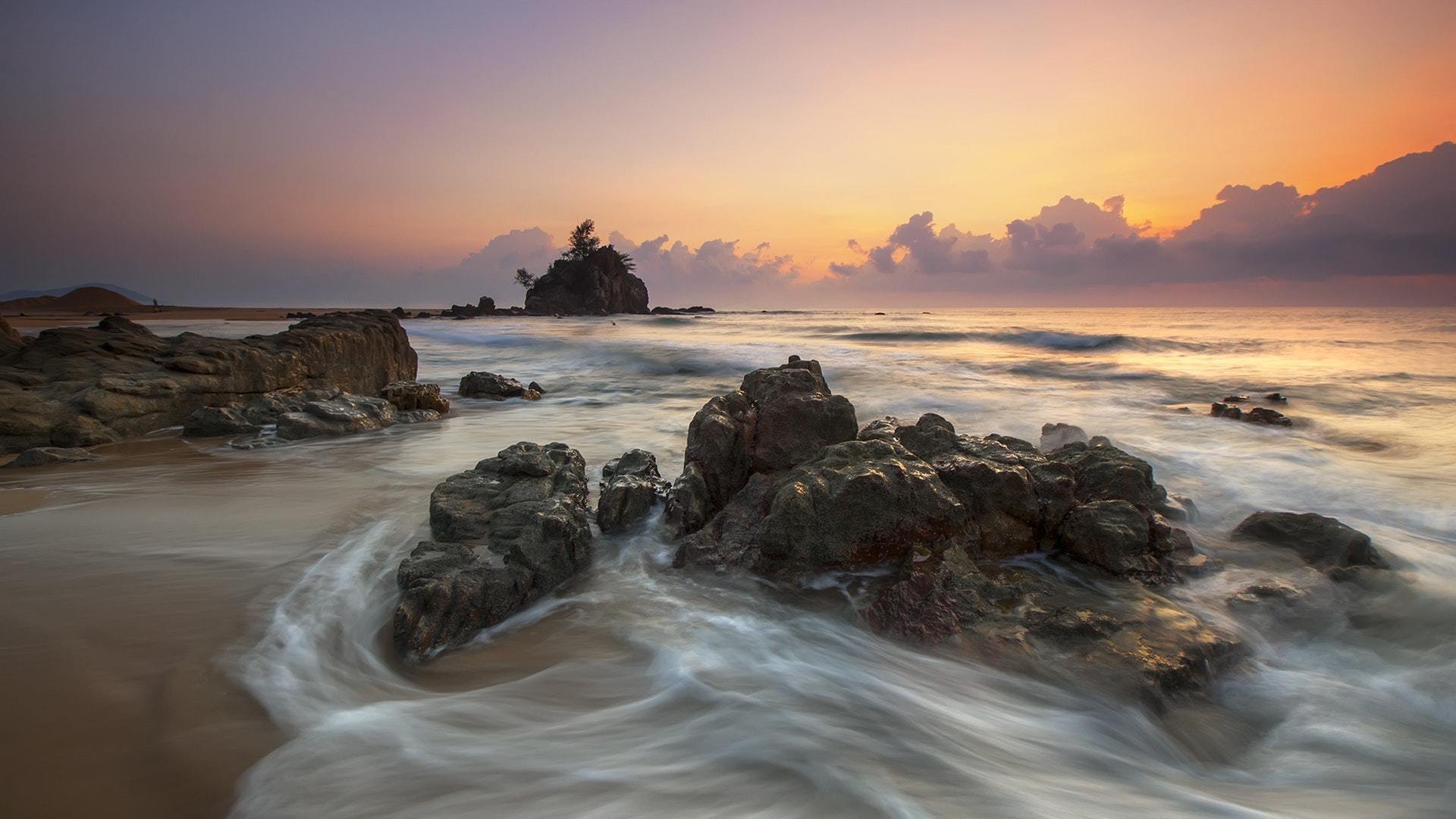 风景,海洋天堂,大海,沙滩,海浪