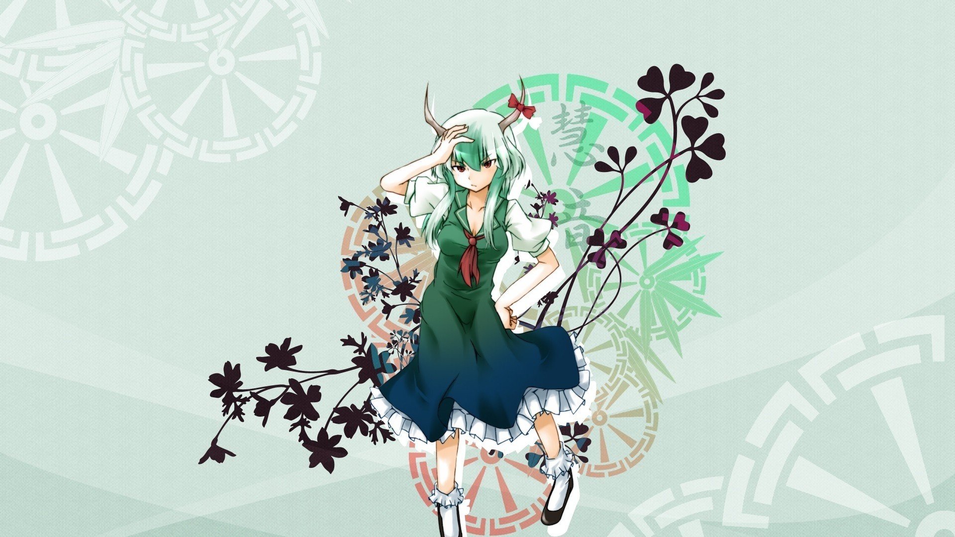 动漫,卡通,少女,慧音