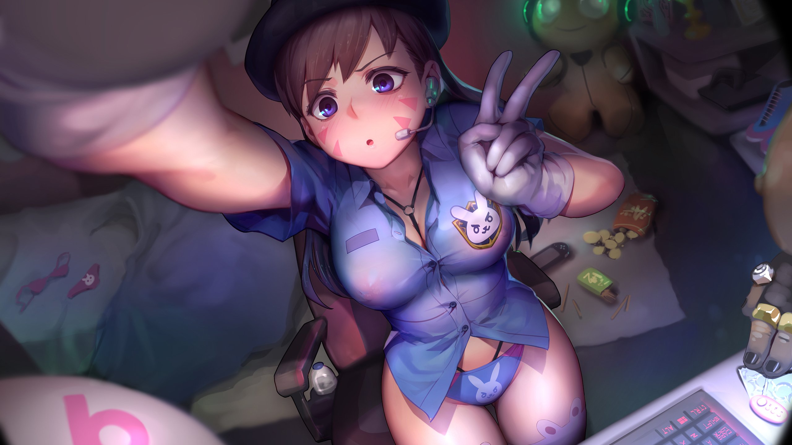 游戏,守望先锋,DVA