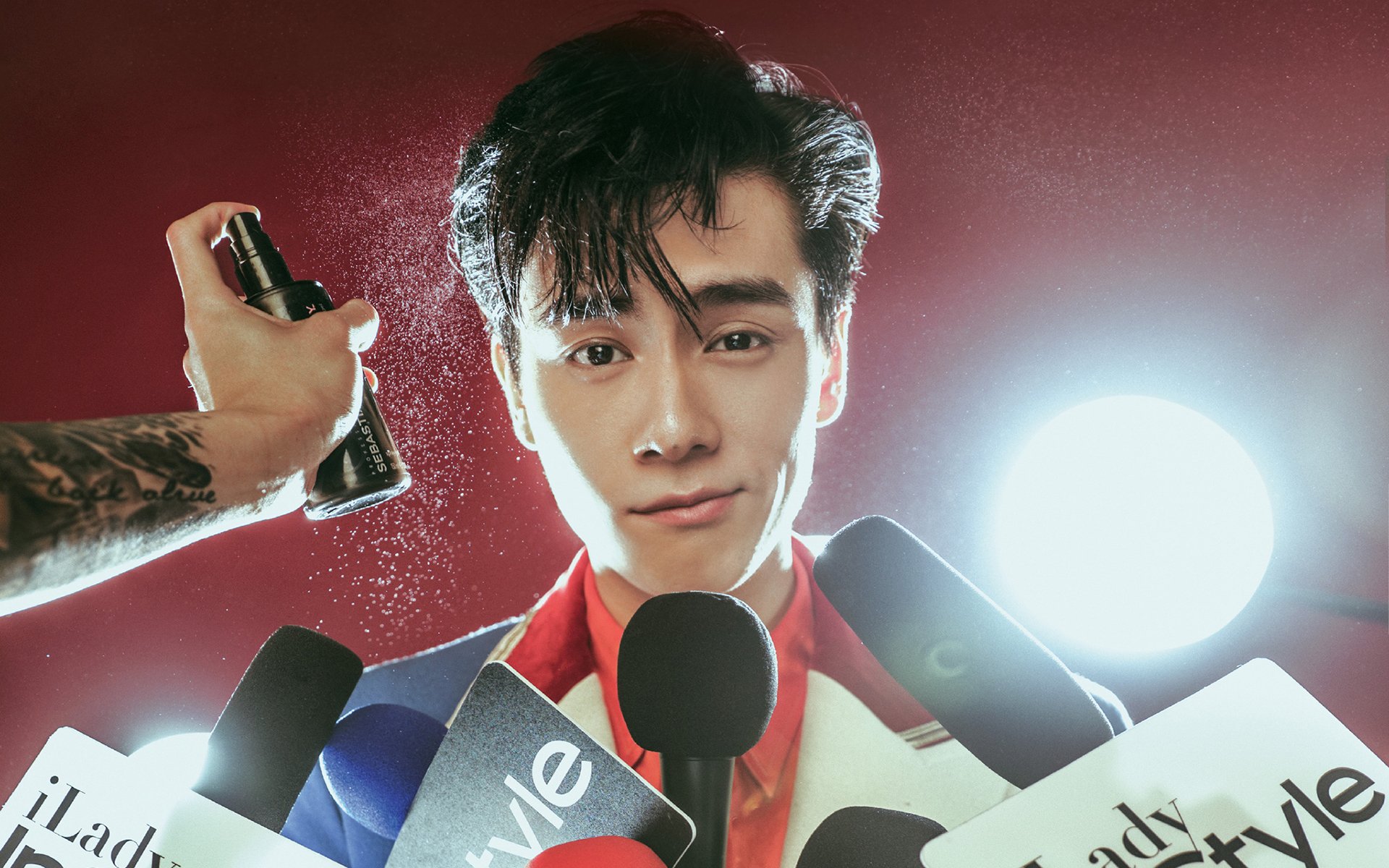 明星风尚,胡一天