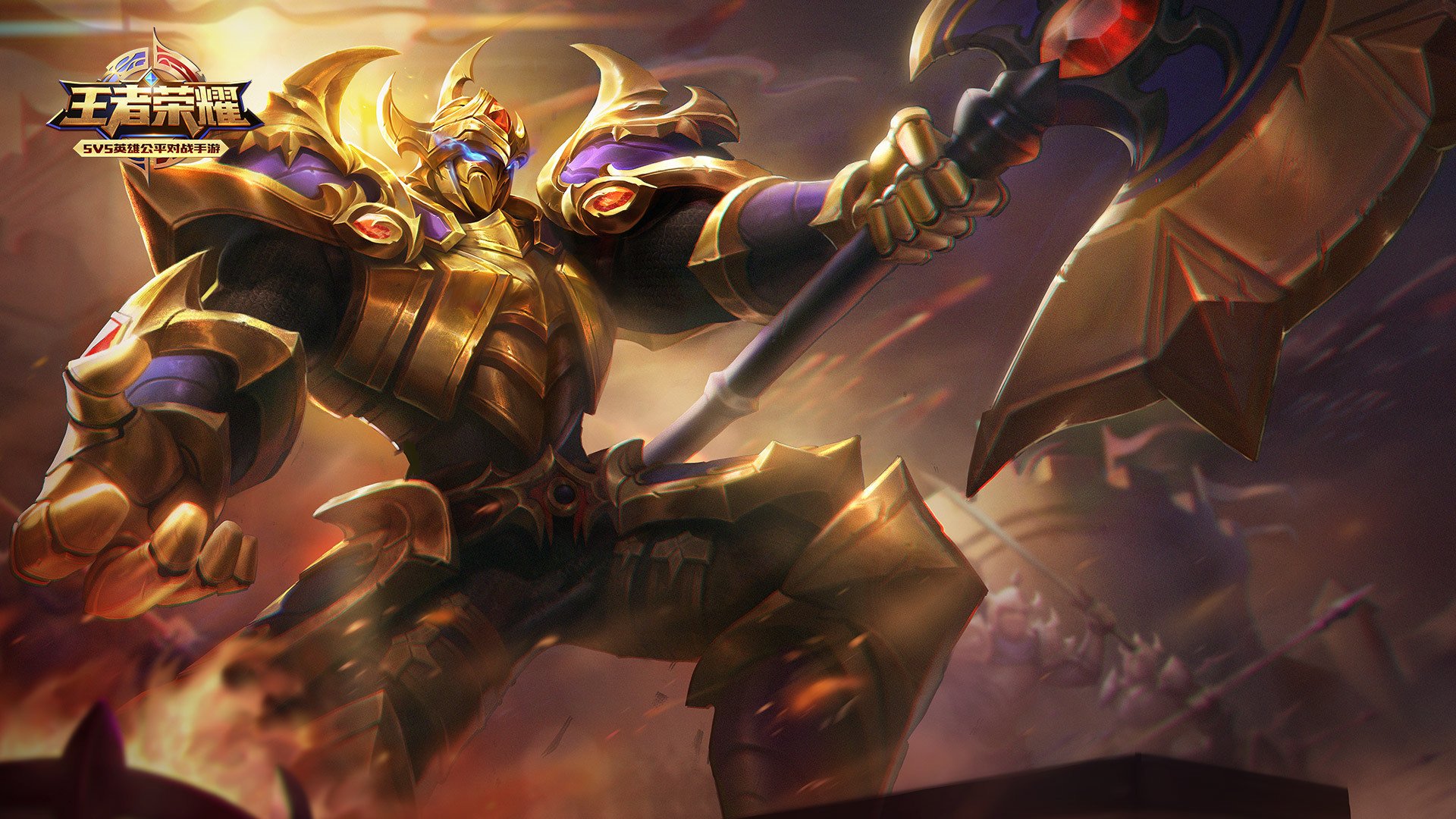 游戏,王者荣耀,典韦,黄金武士