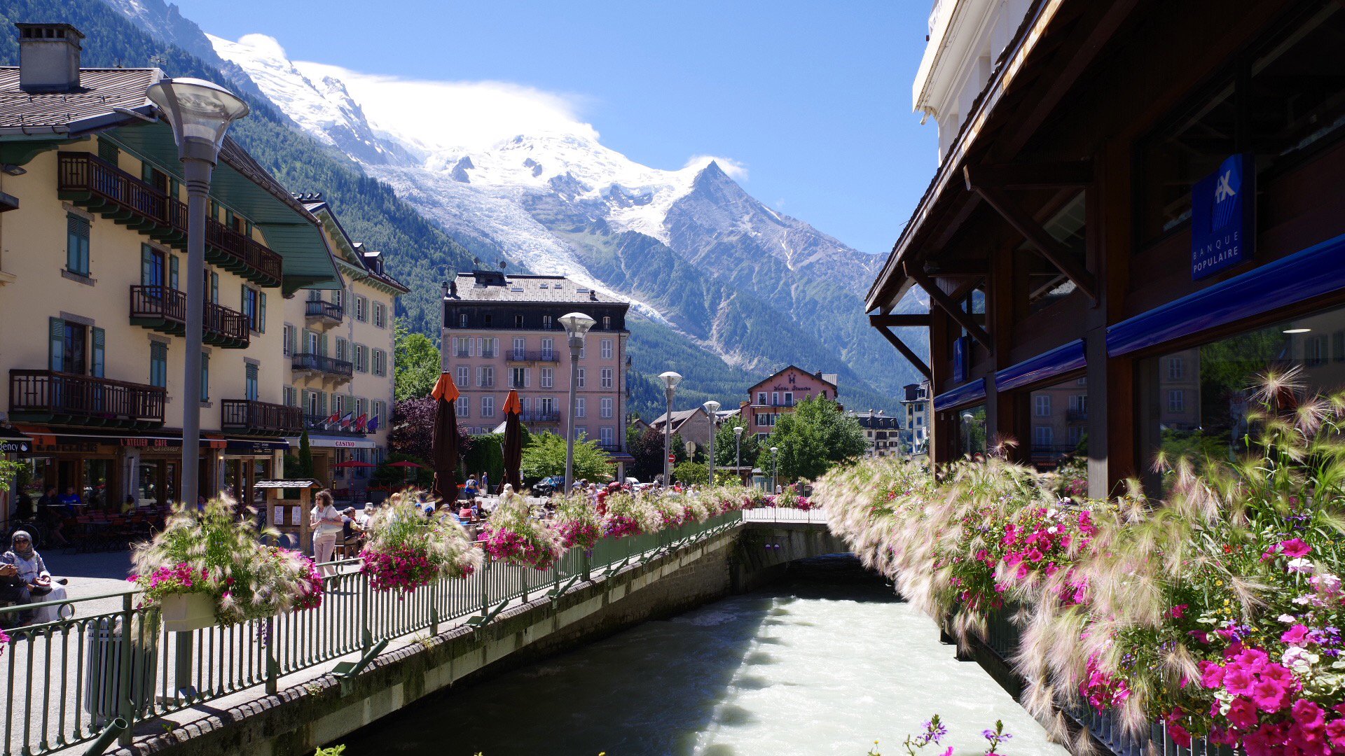 风景,旅游胜地,法国霞慕尼白朗峰