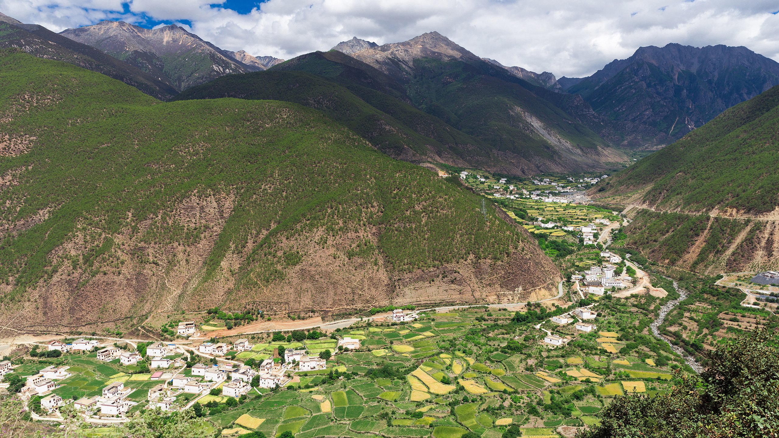 风景,自然风光,四川稻城亚丁