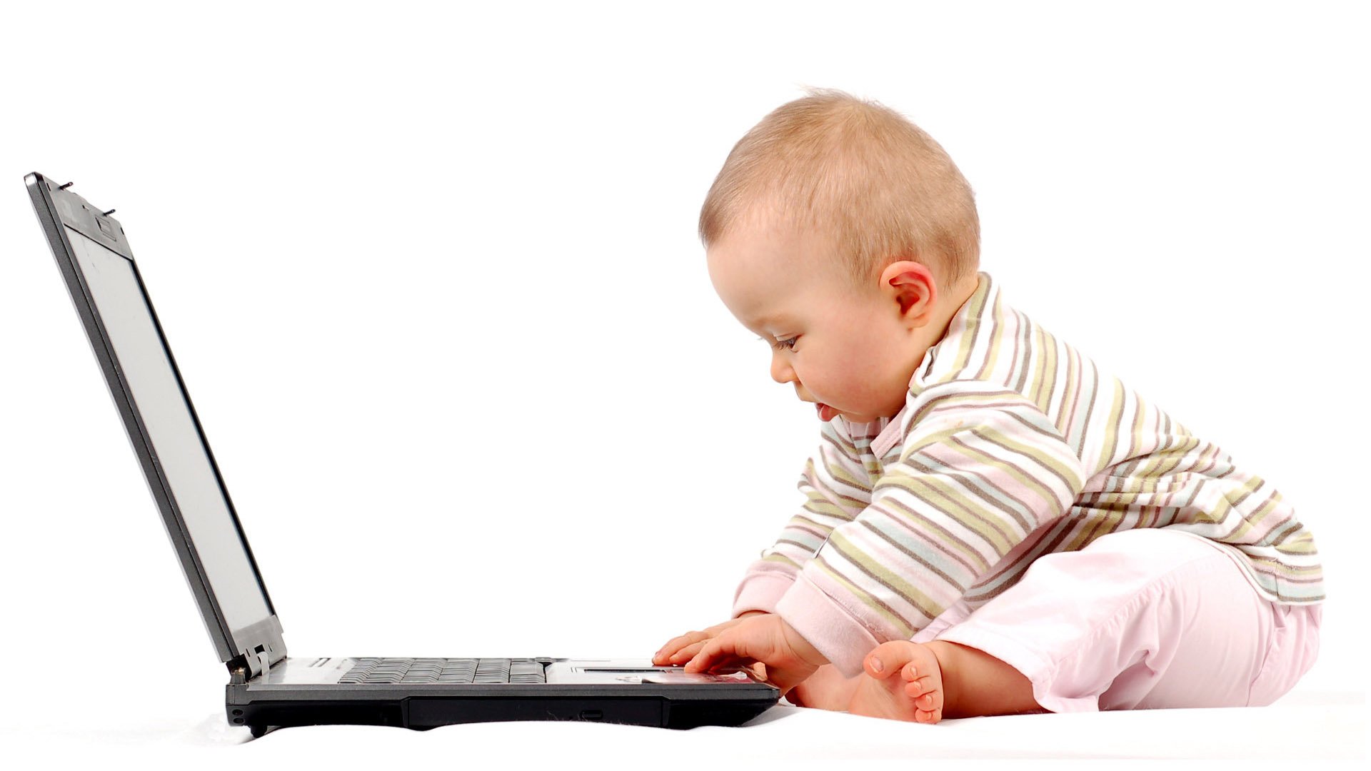 baby,可爱,宝宝,电脑