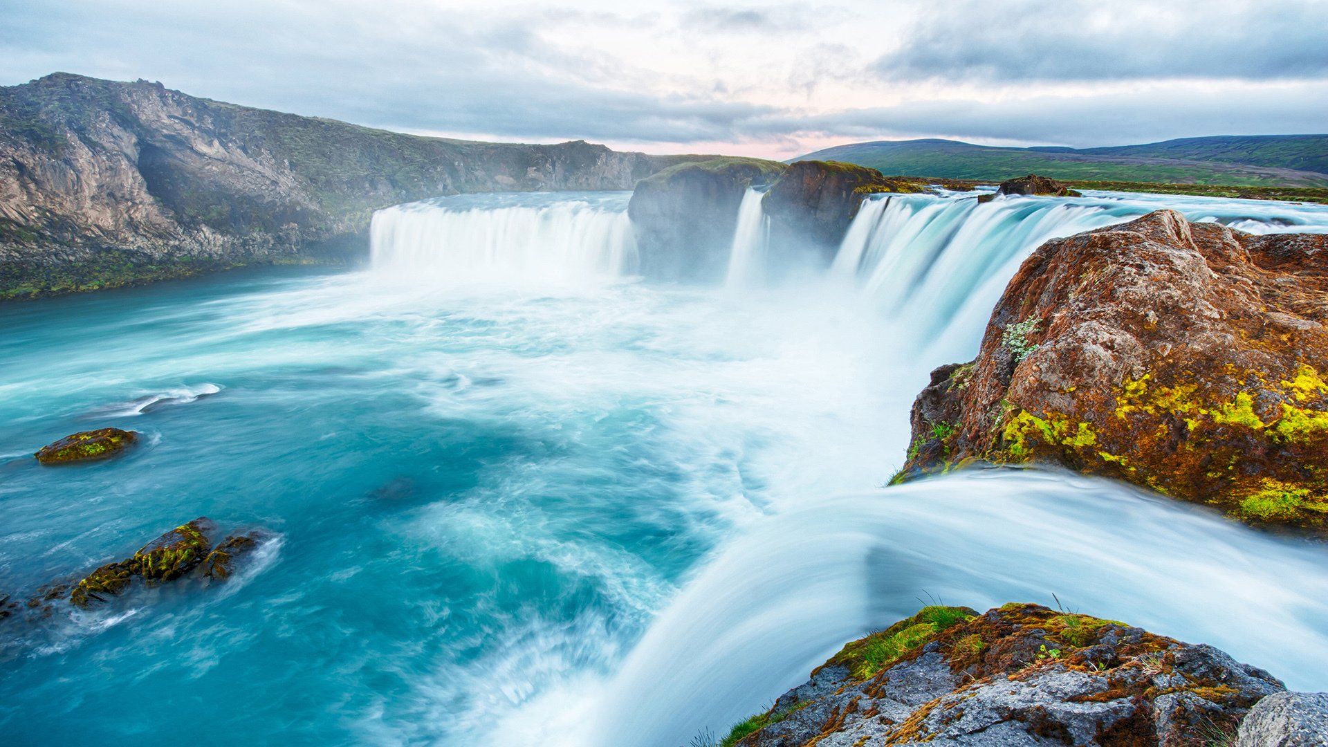 风景,自然风光,瀑布