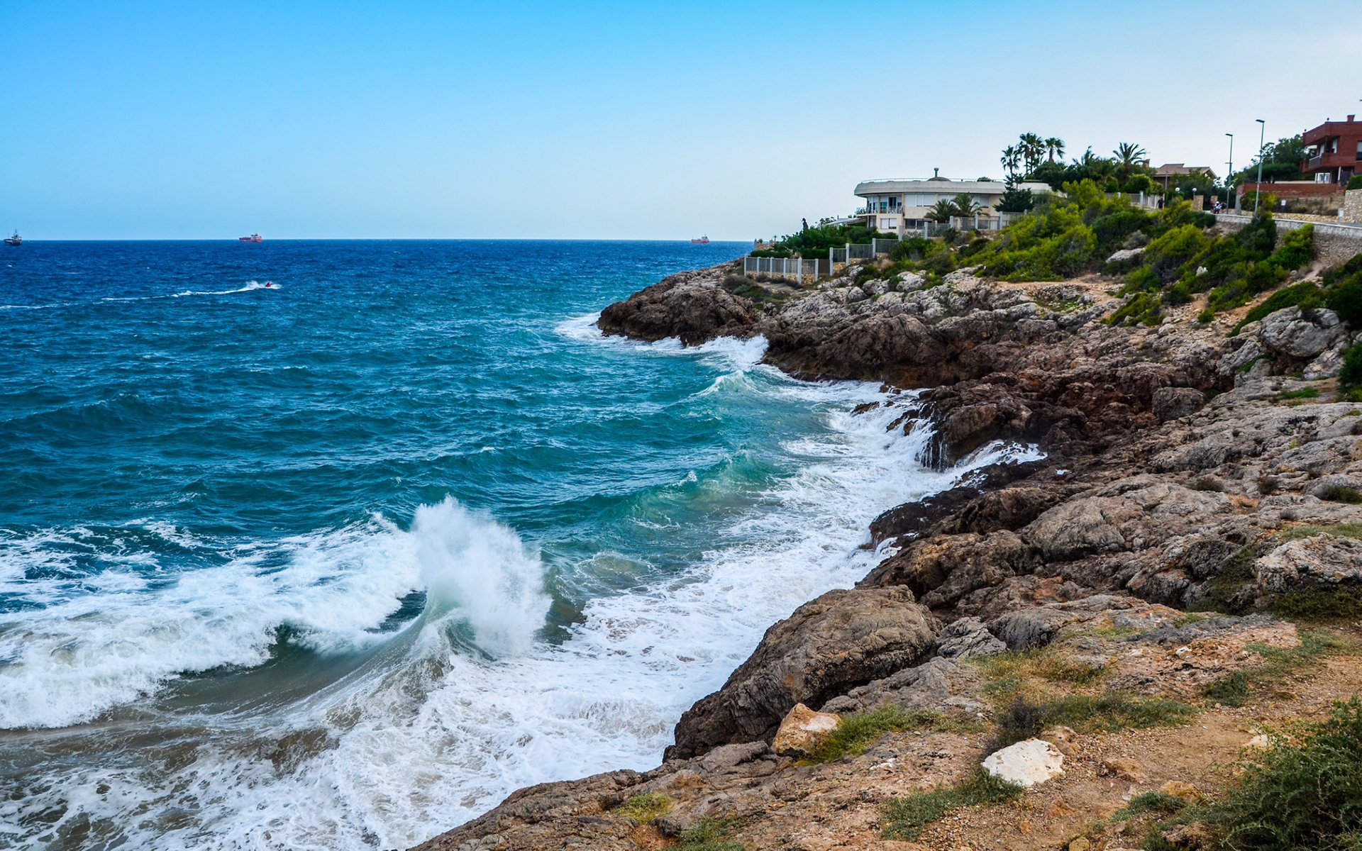风景,海洋天堂,海岸线,大海,海浪