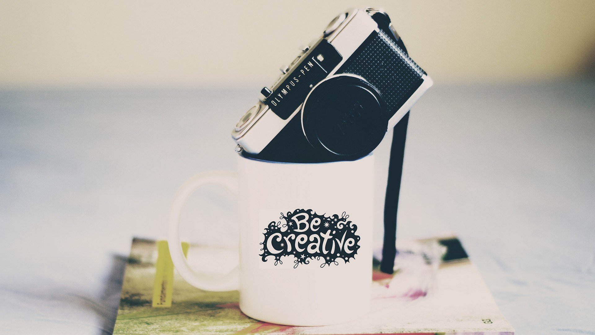 小清新,静物写真,相机,微单