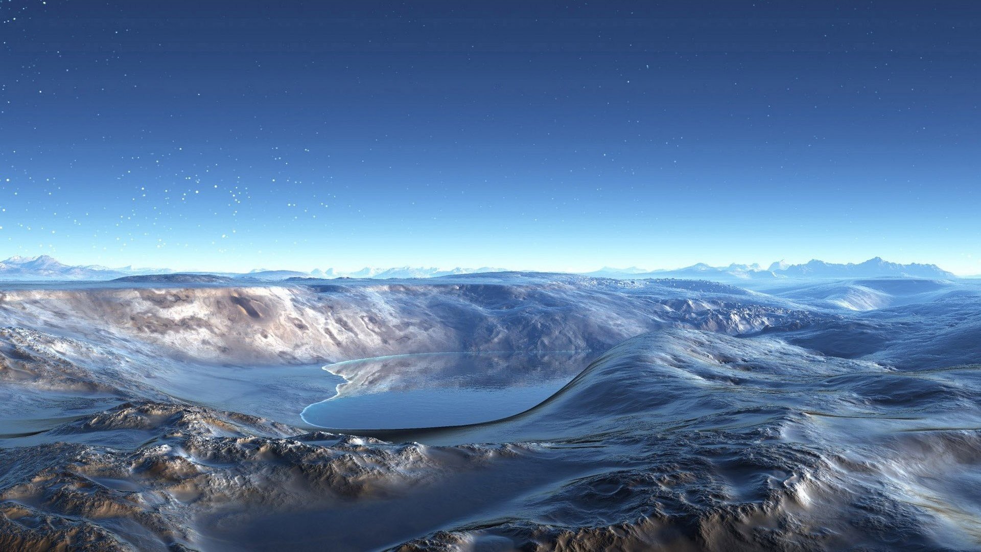 风景,奇幻梦境,南极洲