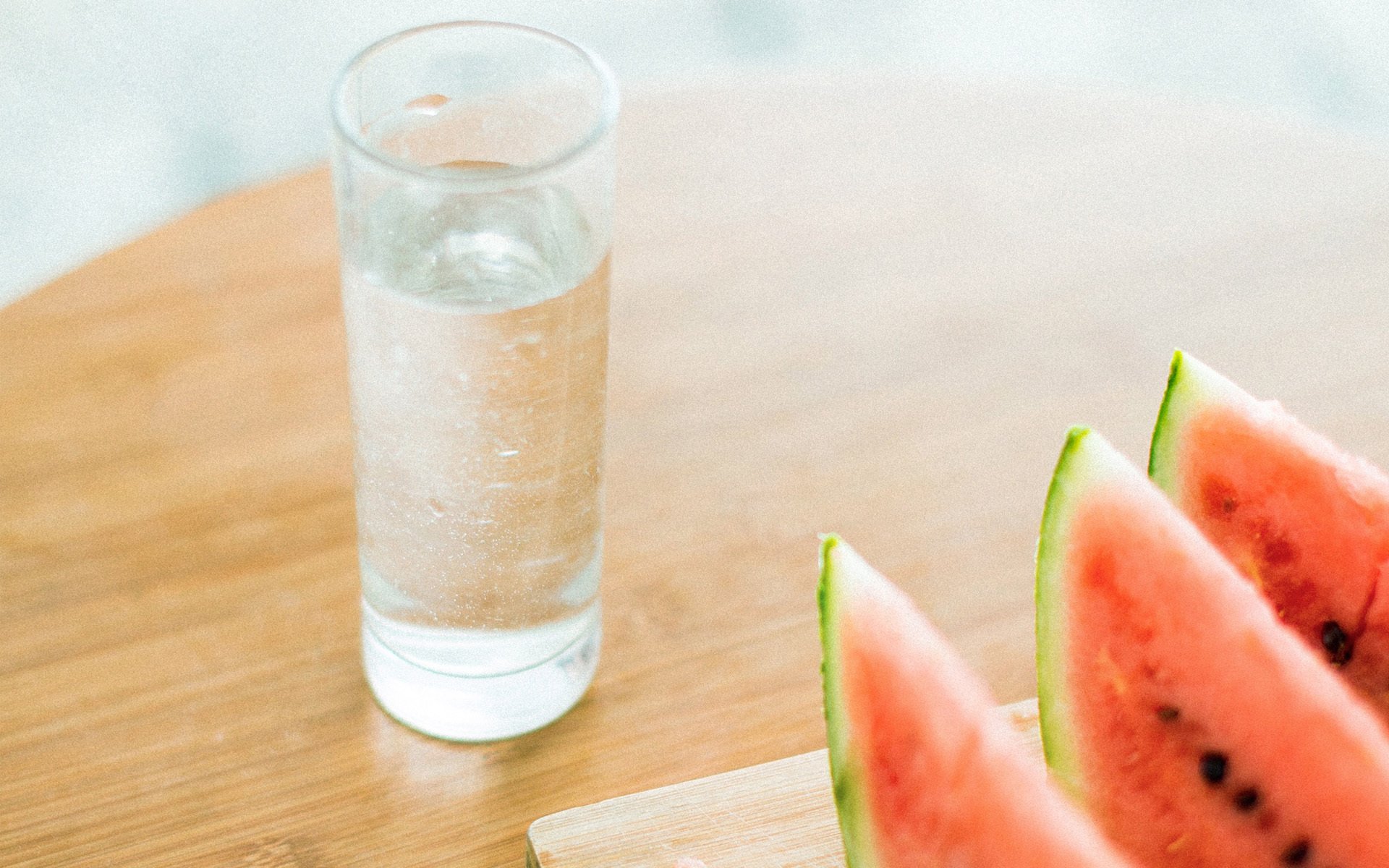 小清新,静物写真,水杯,西瓜