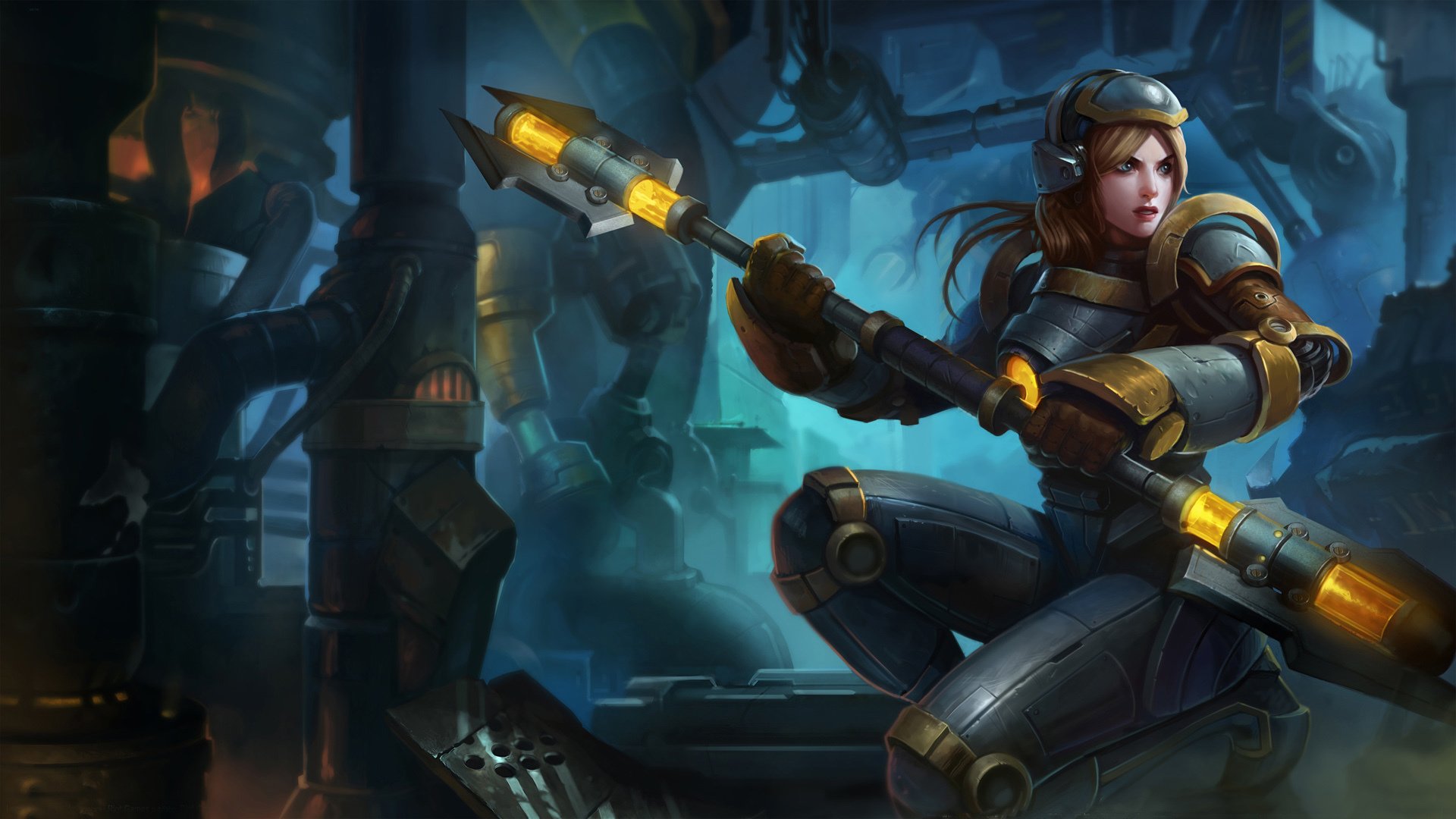 游戏,英雄联盟,LOL,拉克丝,光辉女郎,钢铁军团