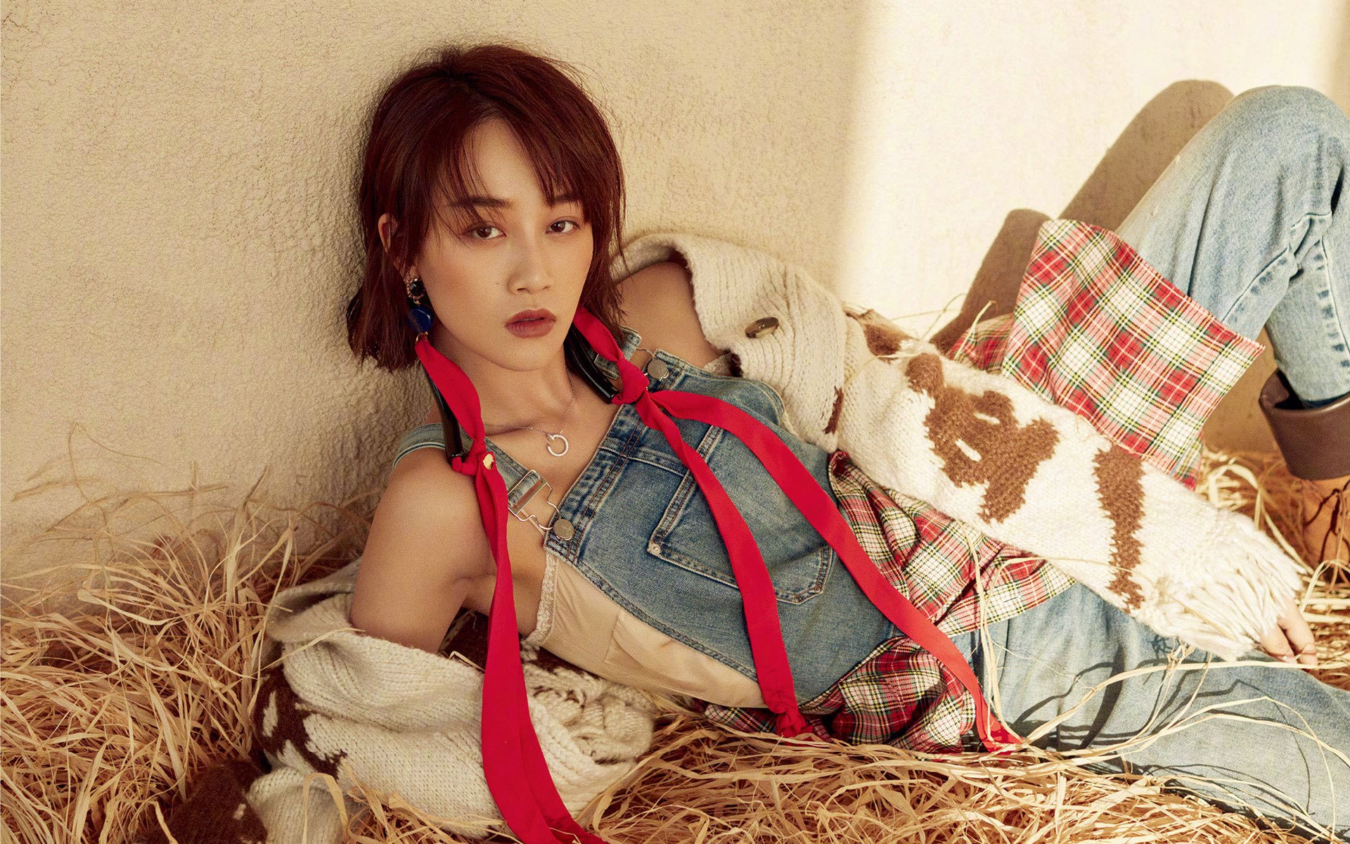 明星风尚,蓝盈莹