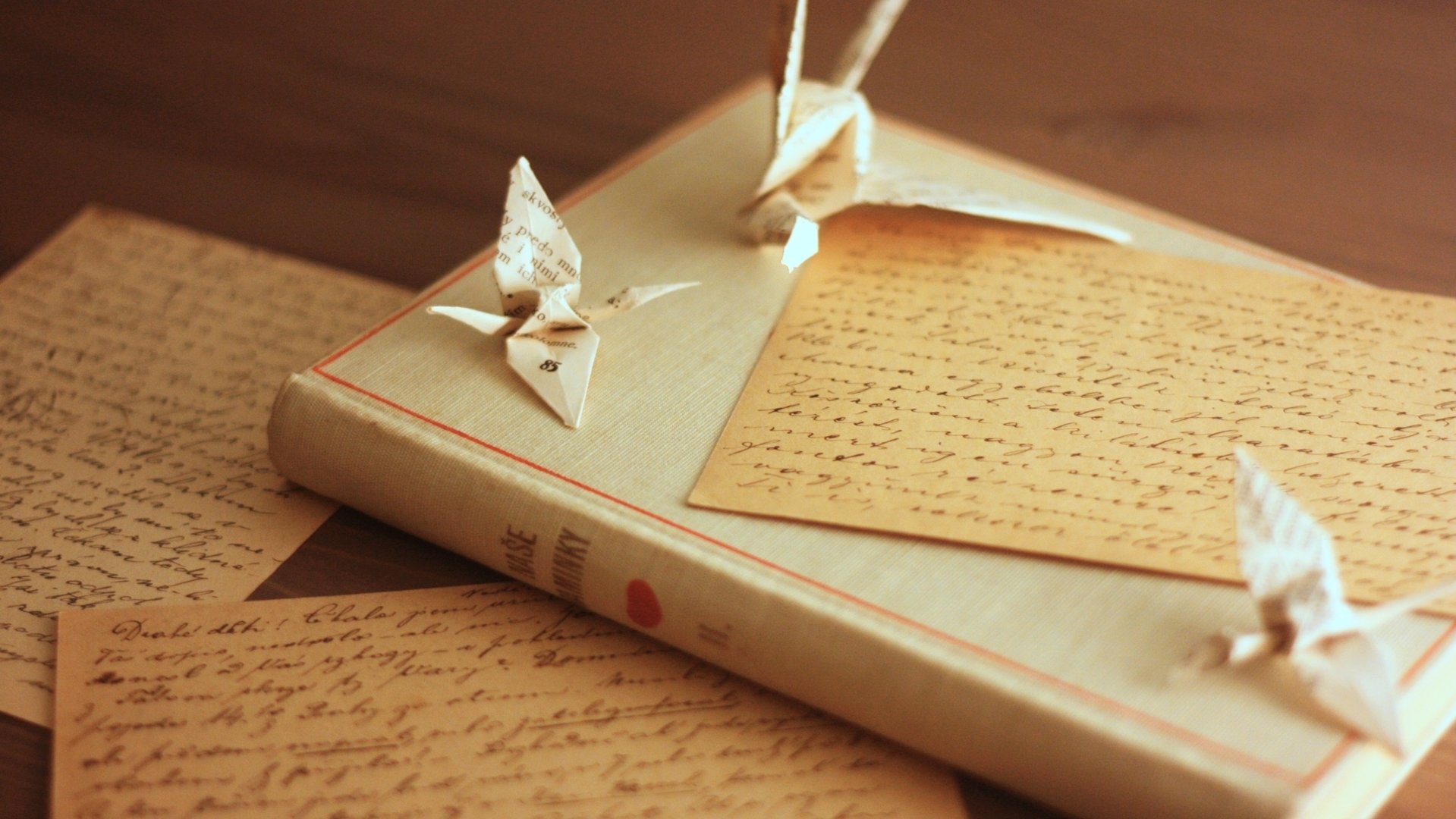 小清新,静物写真,折纸,千纸鹤