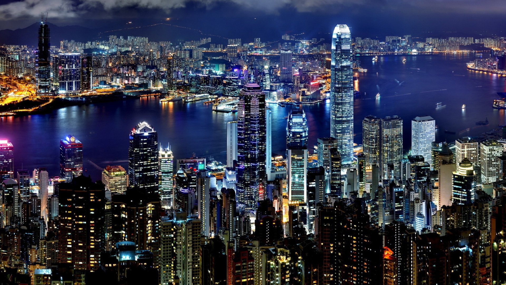 风景,夜景,城市夜景