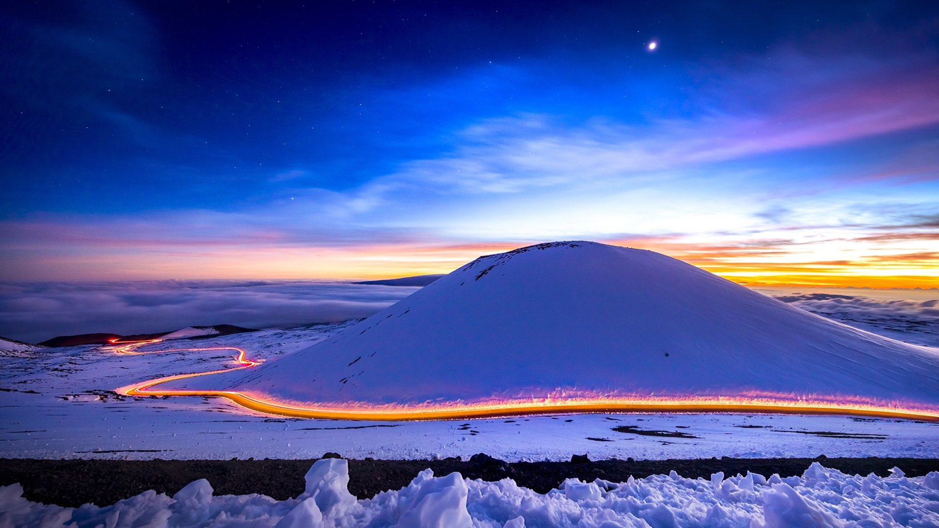 风景,冰天雪地