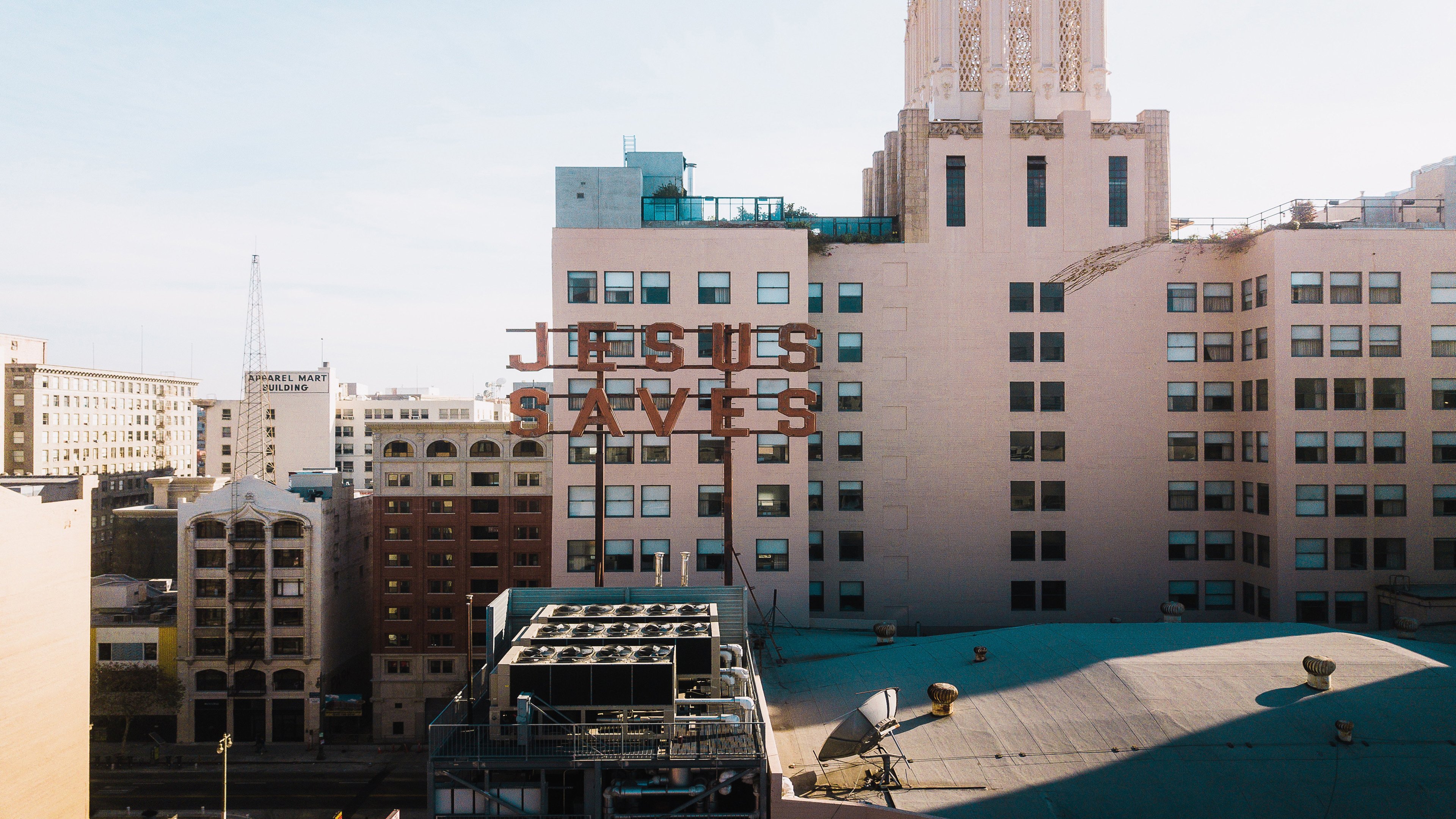 4K,风景,城市建筑