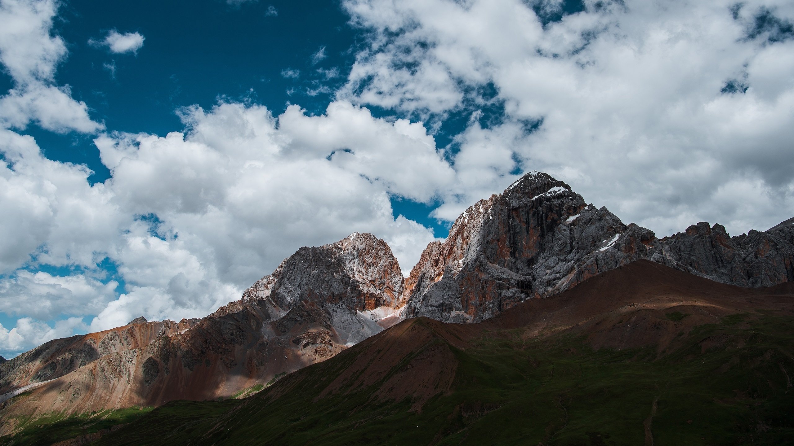 风景,2K,四川卓塔拉山,自然风光,山峰,山川