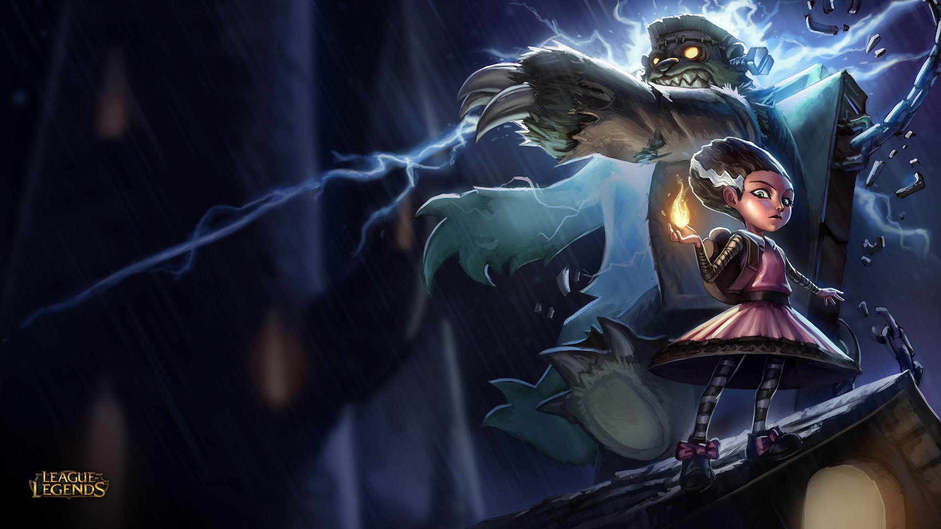 游戏,英雄联盟,LOL,安妮,科学怪人的新娘