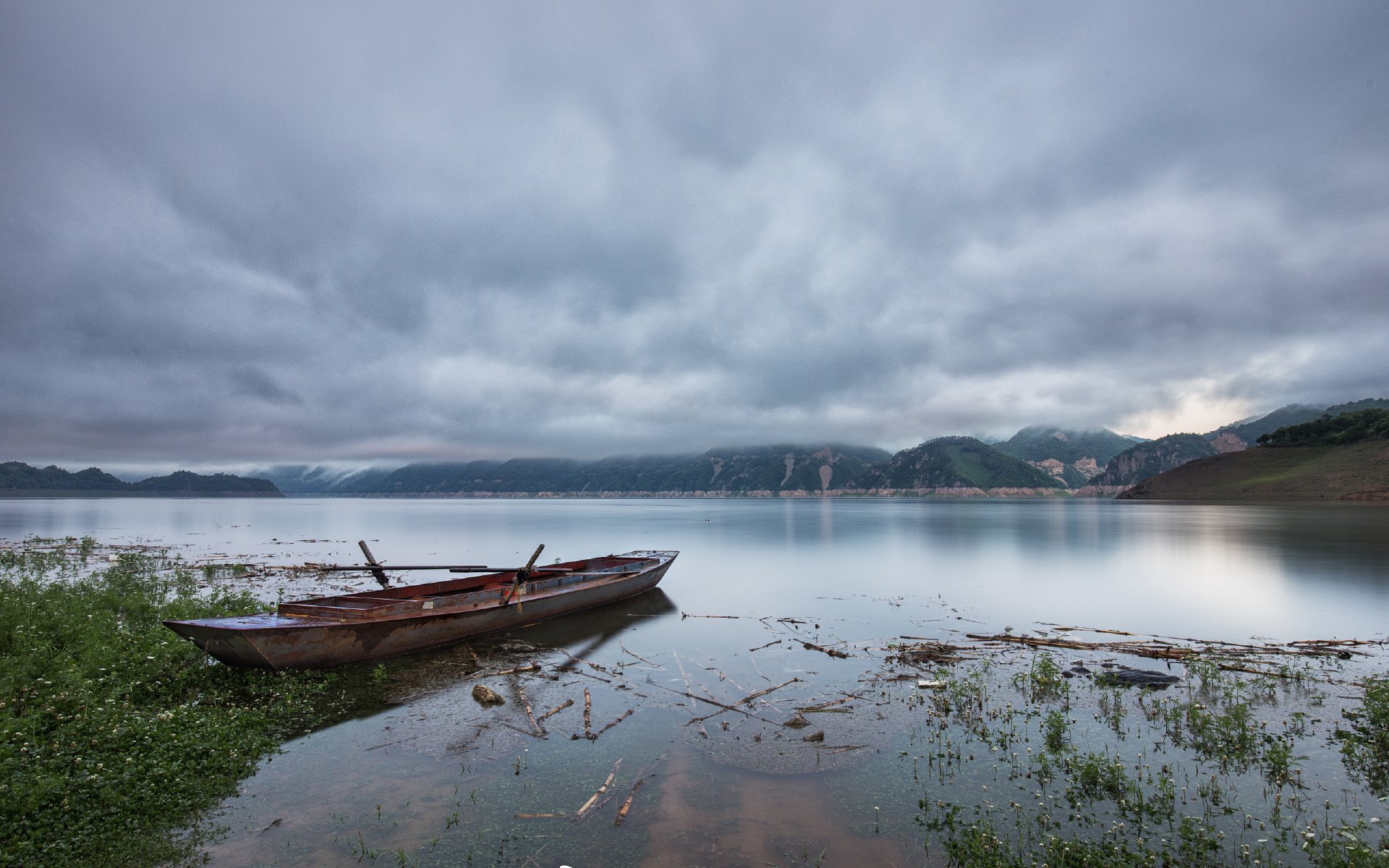 风景,自然风光,河流,船只