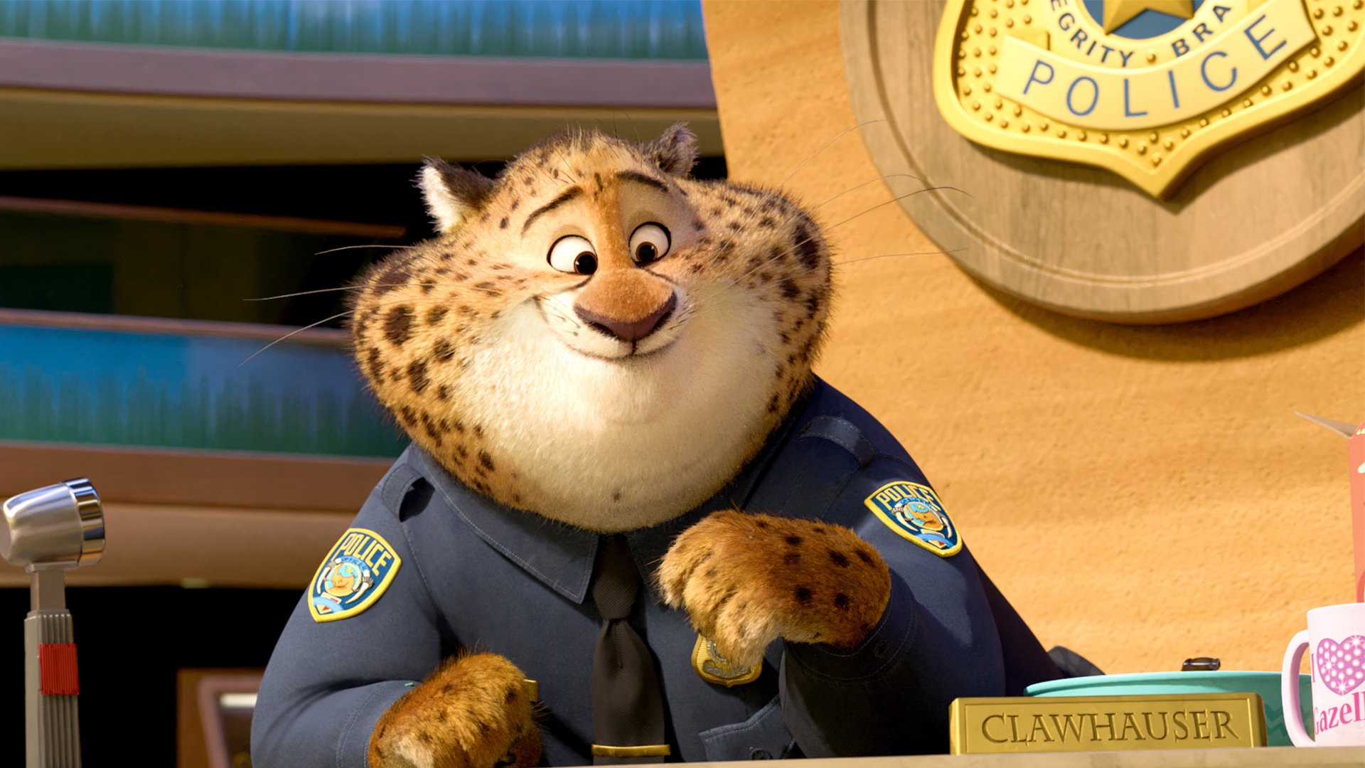 动漫,疯狂动物城,卡通人物