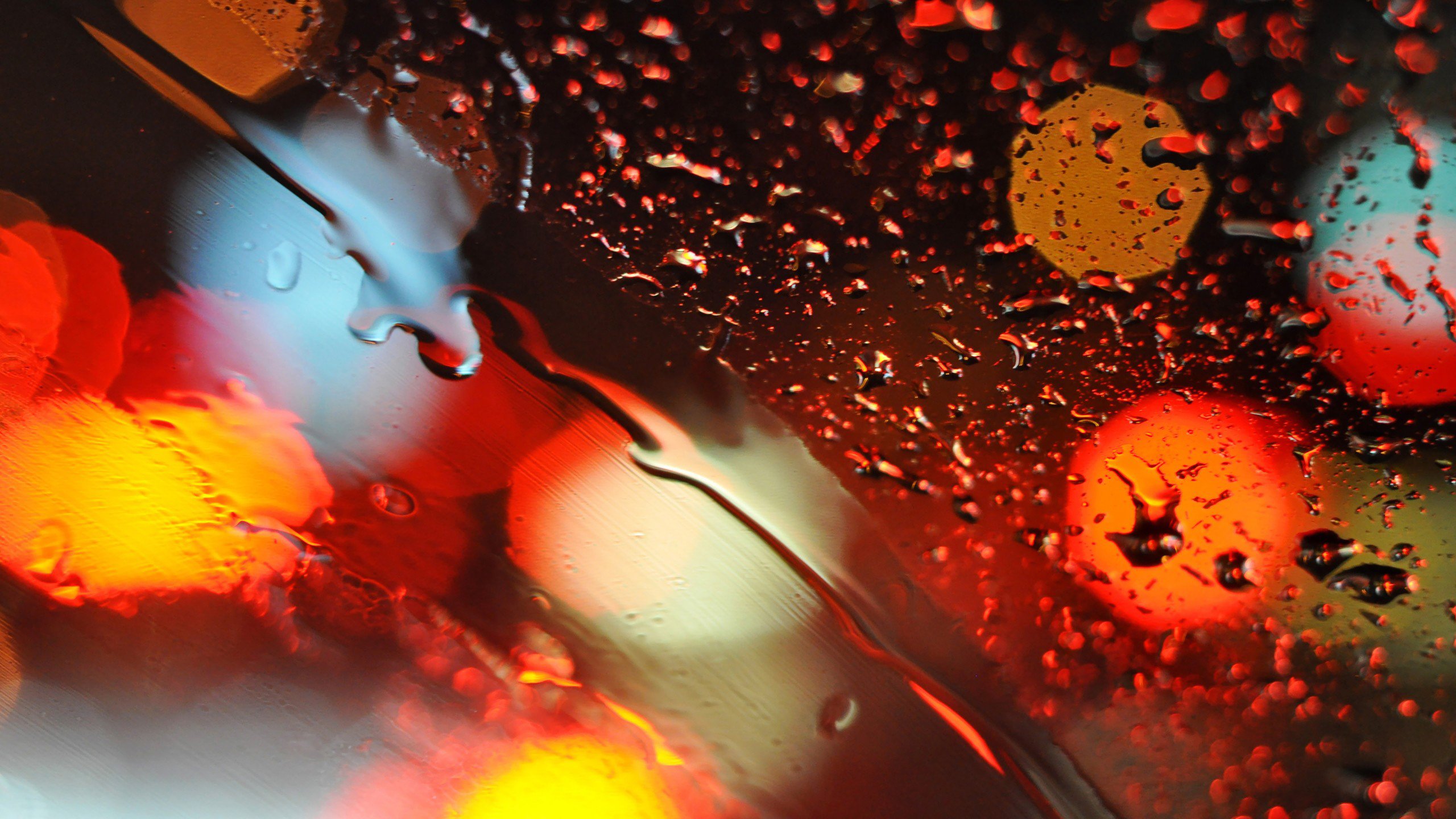 炫酷,玻璃,水滴