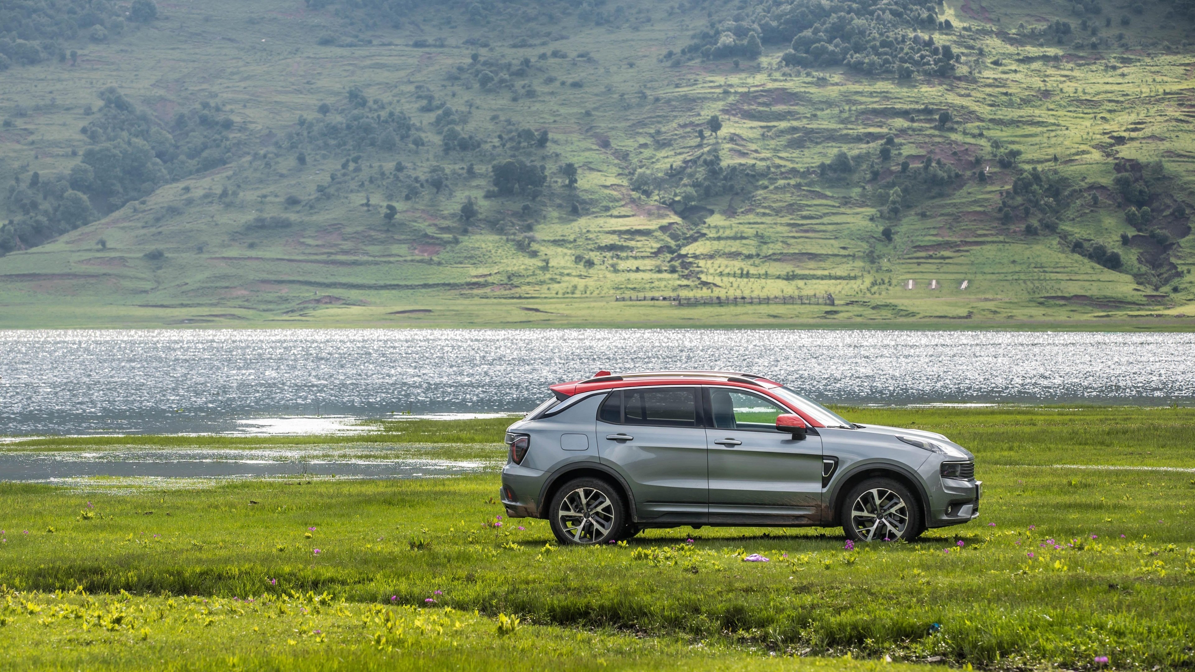 汽车,4K,领克,01,SUV