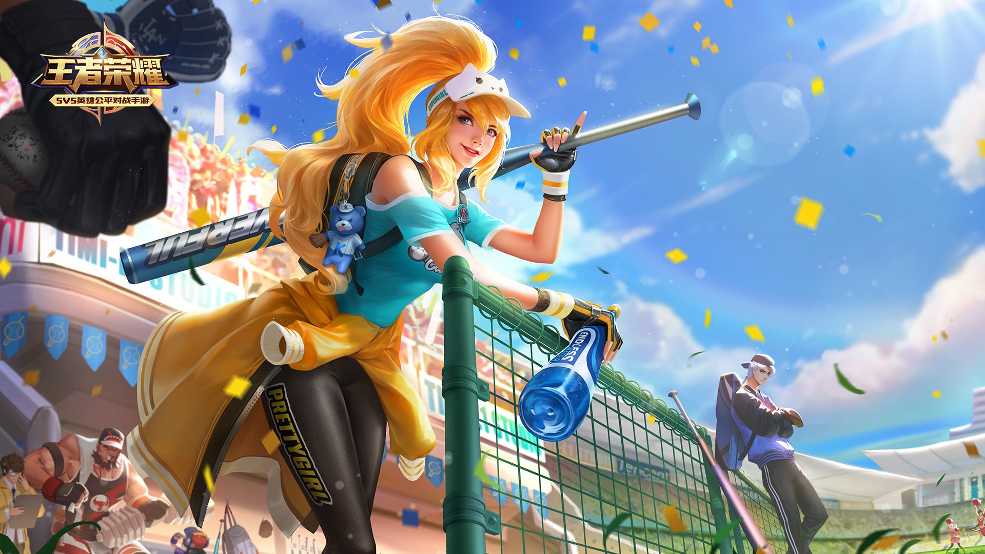 游戏,王者荣耀,花木兰,青春决赛季