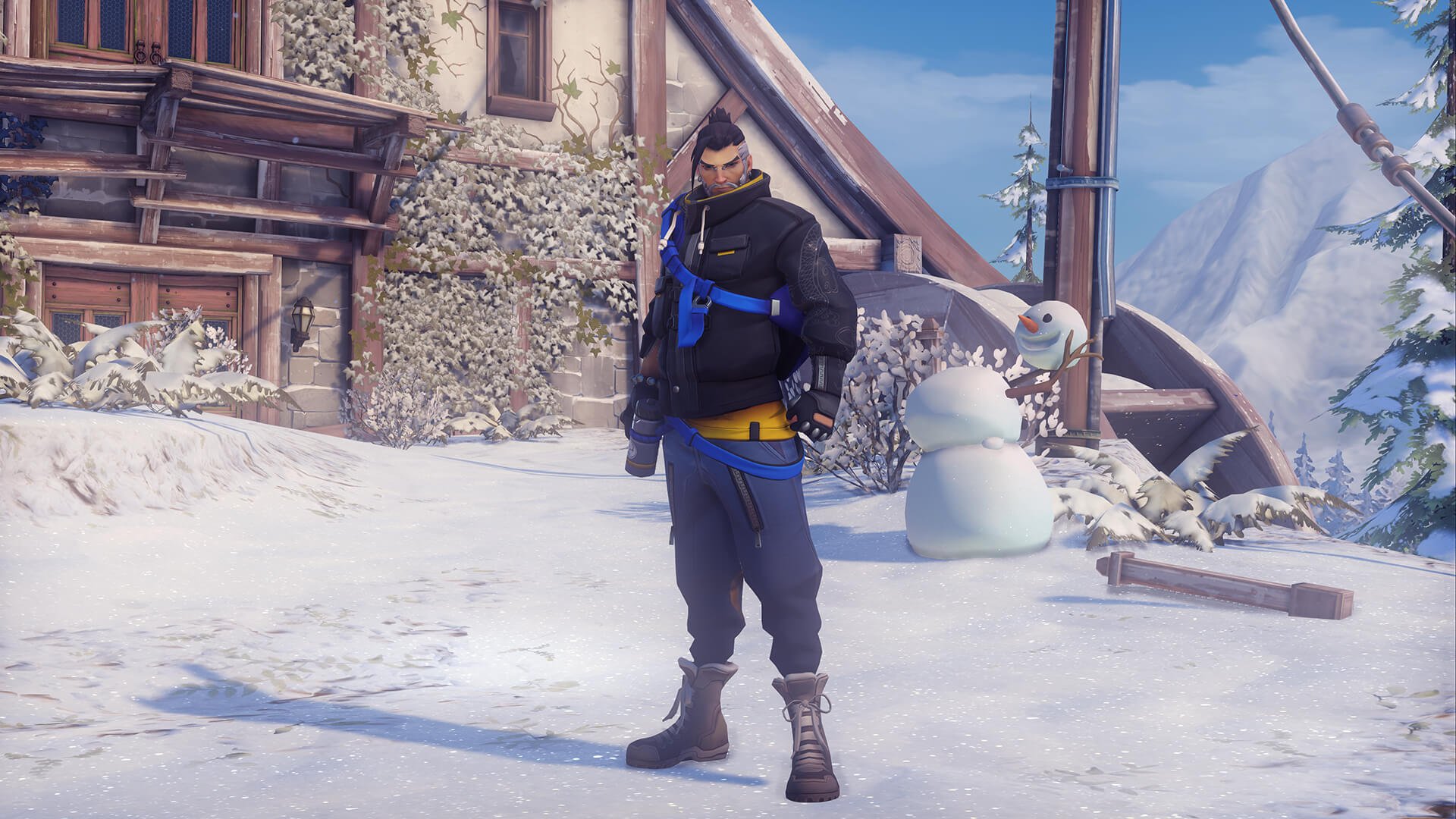 游戏,守望先锋,DVA,半藏