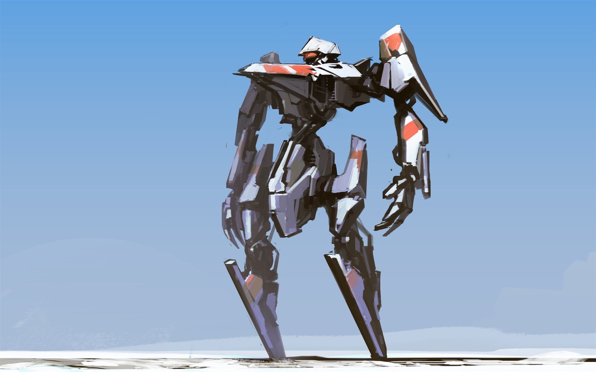 炫酷,绘画,手绘,机器人