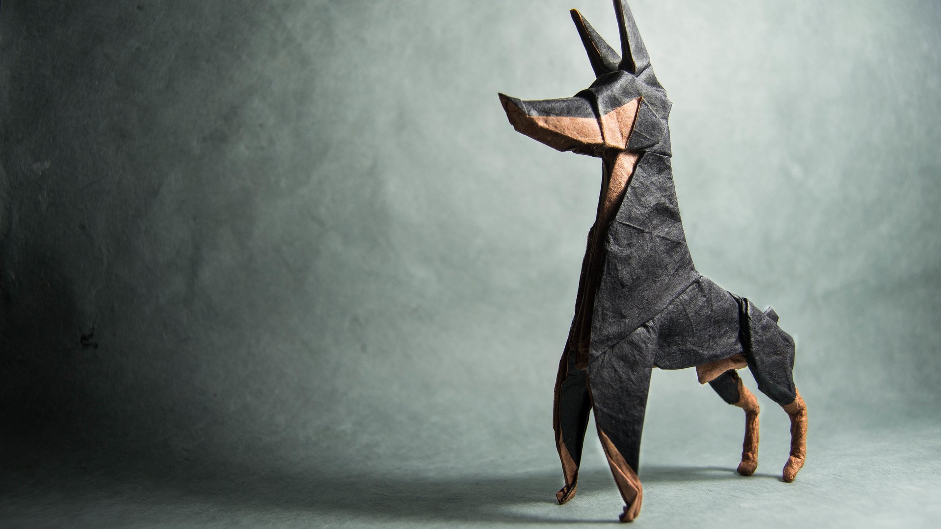 小清新,静物写真,折纸,狗