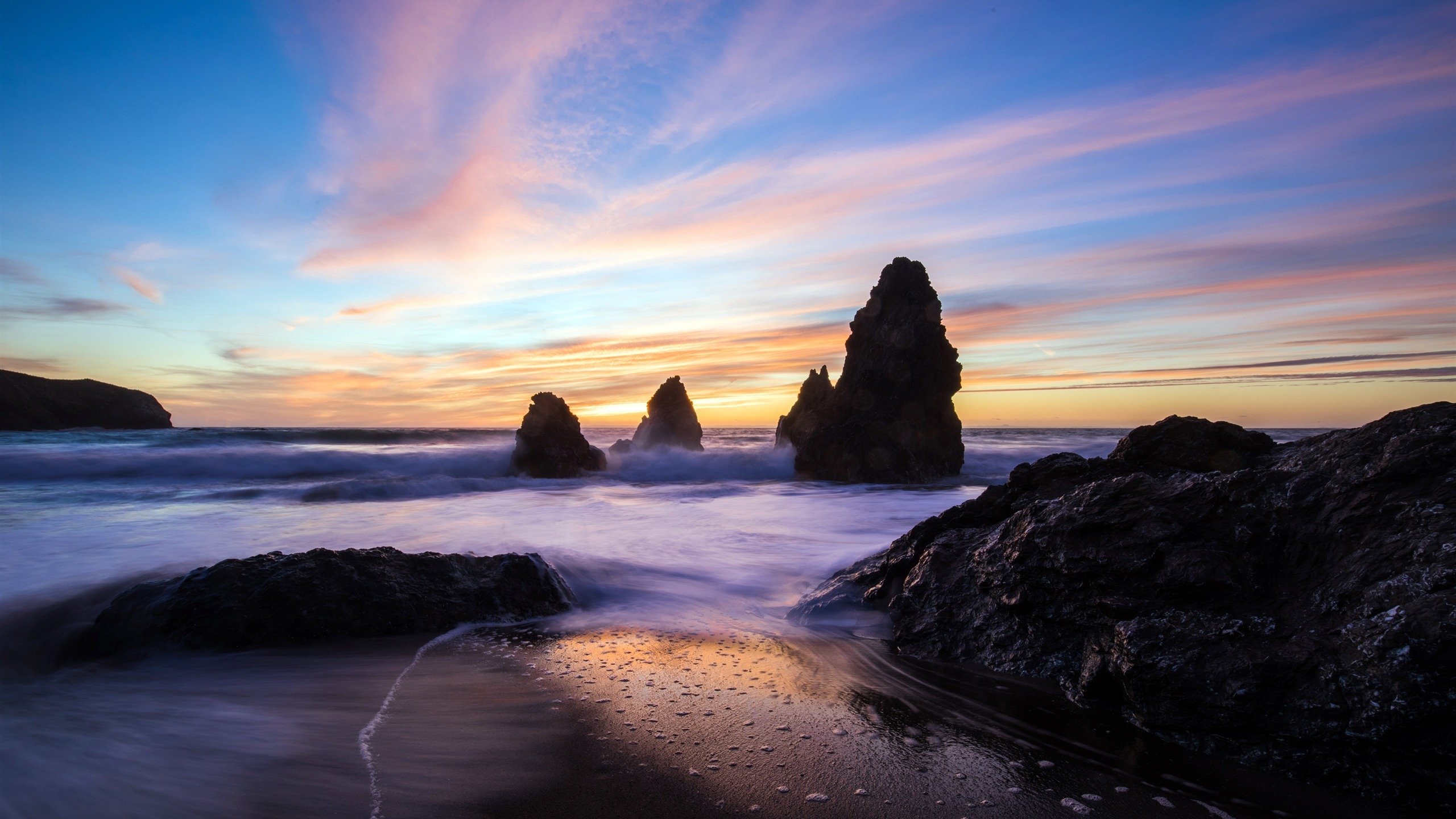 风景,海洋天堂,大海,海浪