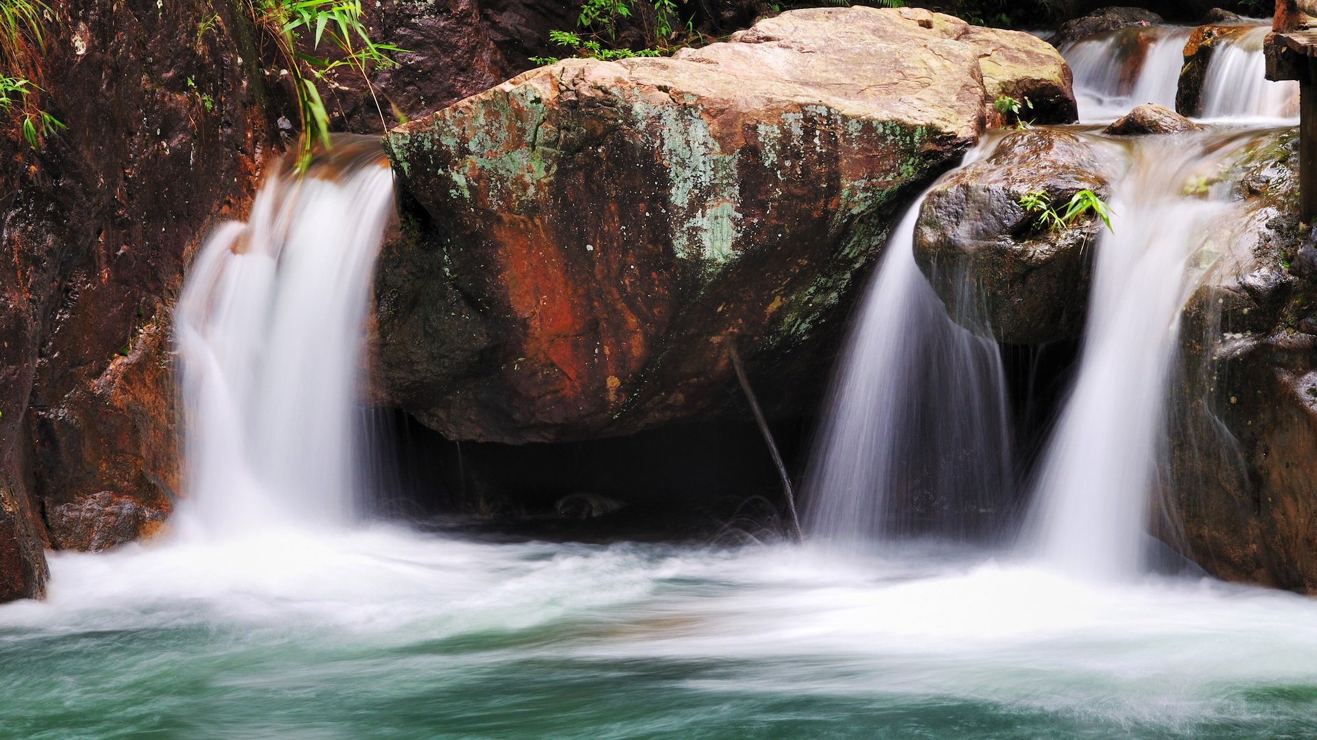 风景,自然风光,瀑布