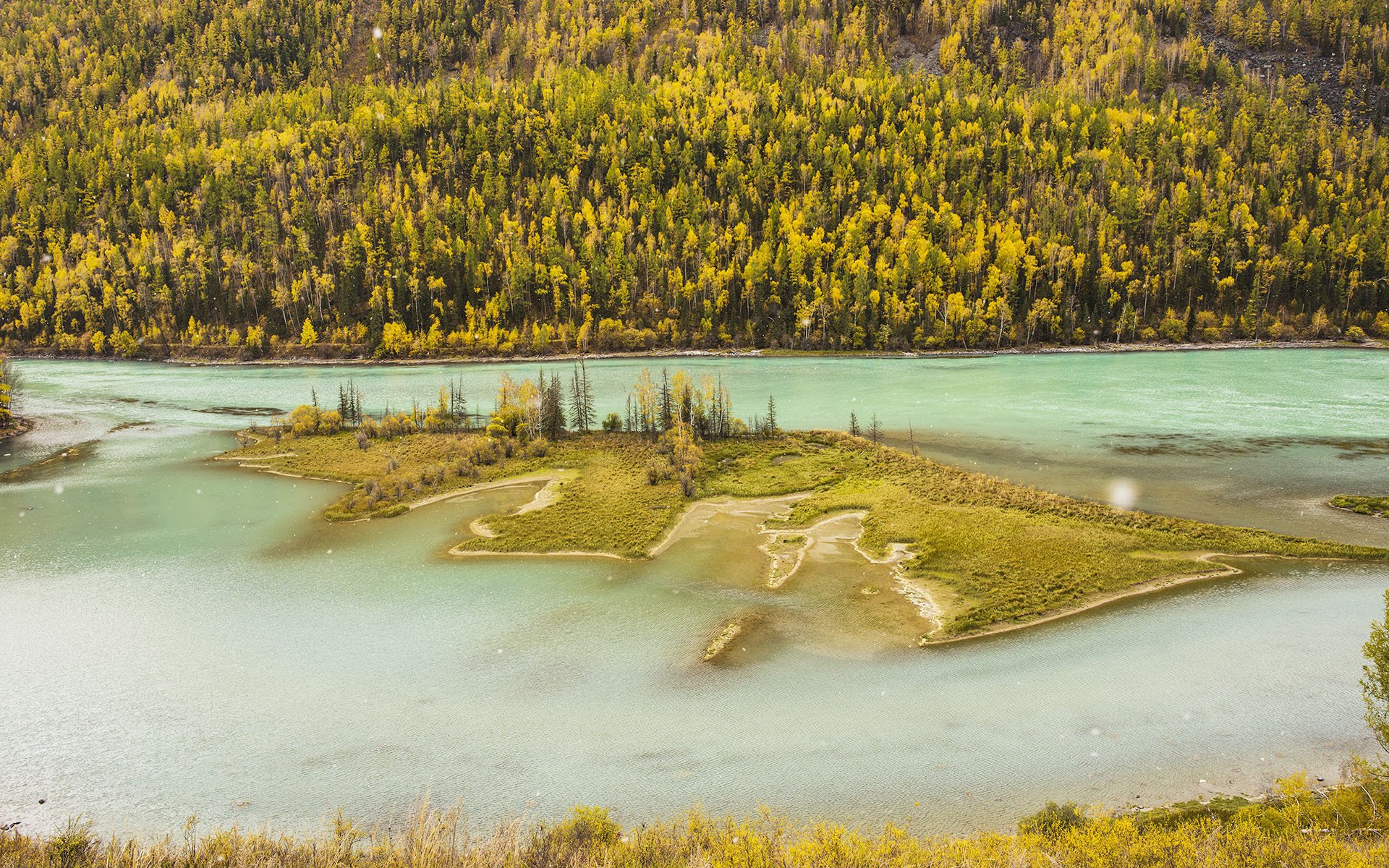 风景,自然风光,喀纳斯