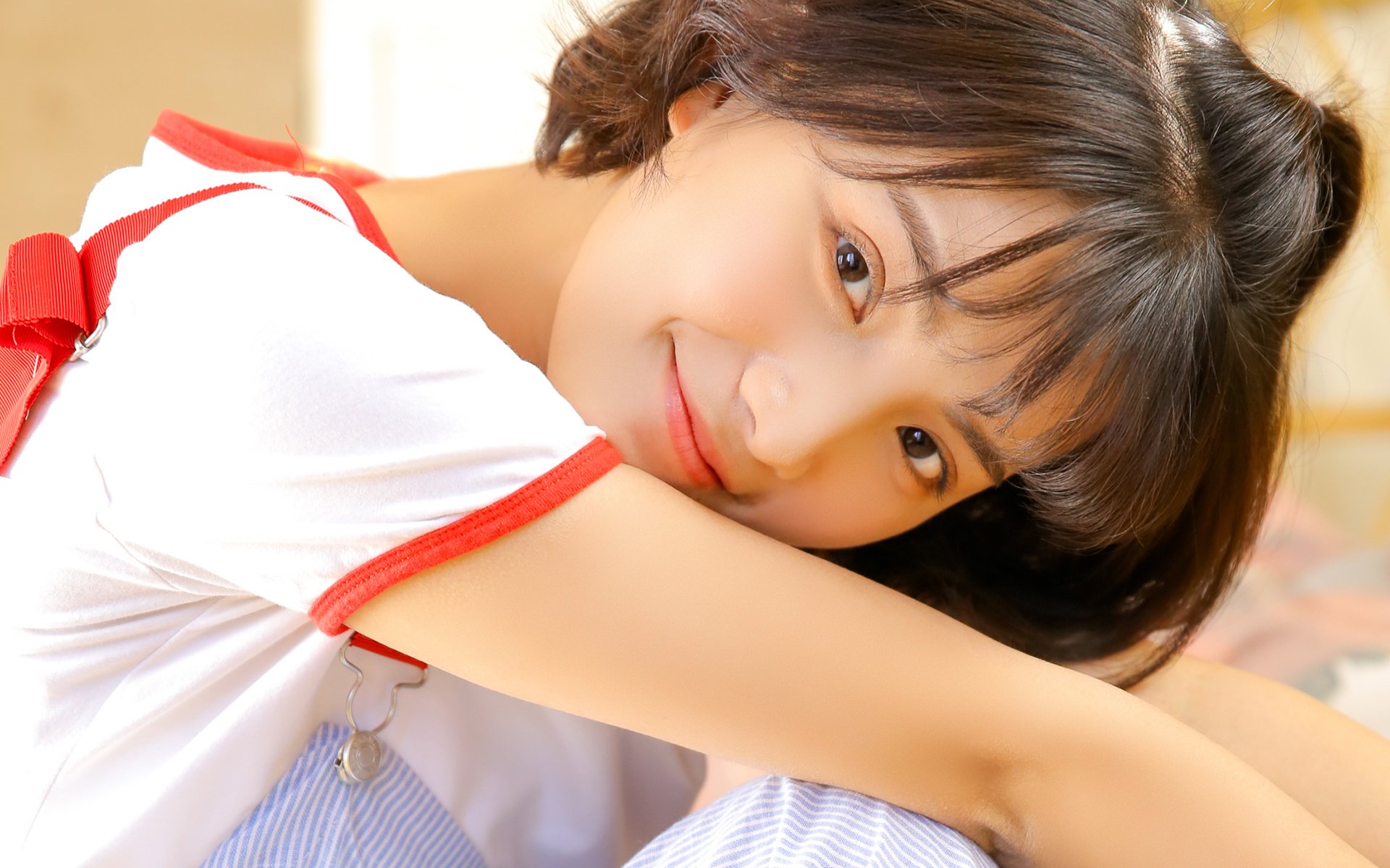 美女,清纯,阳光