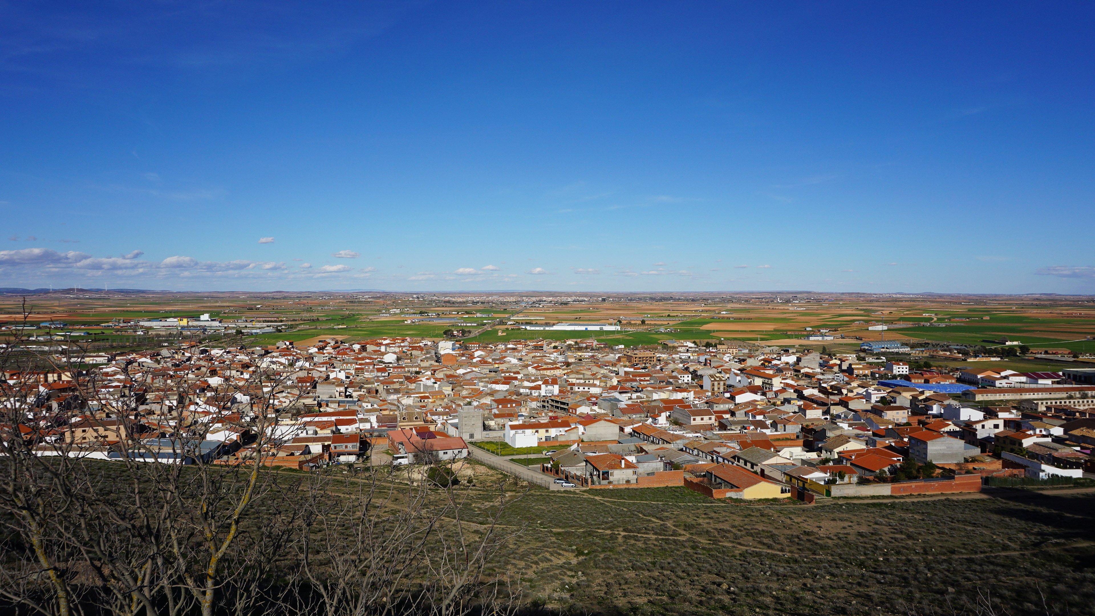 4K,风景,俯瞰孔苏埃格拉,西班牙