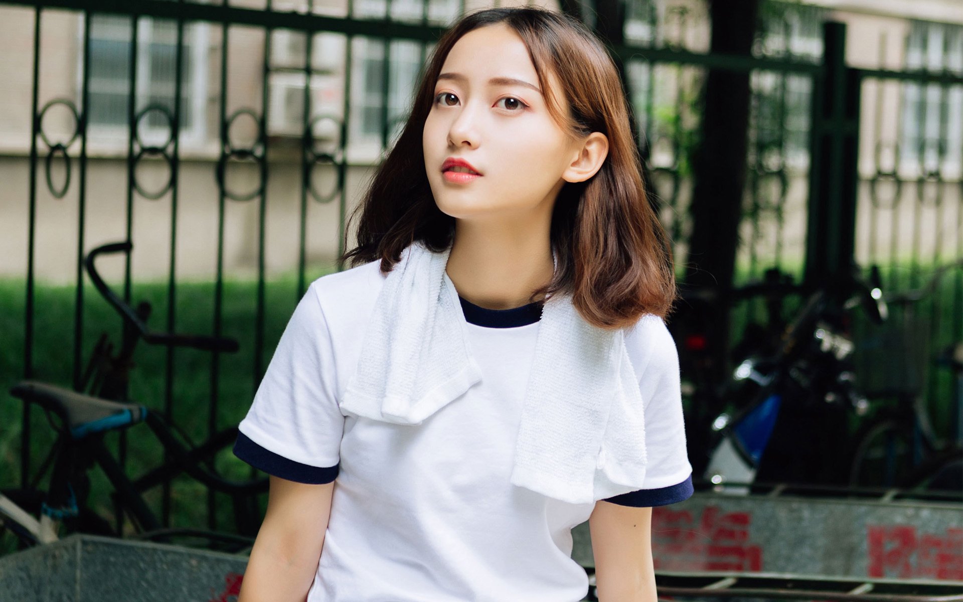 美女,清纯,阳光